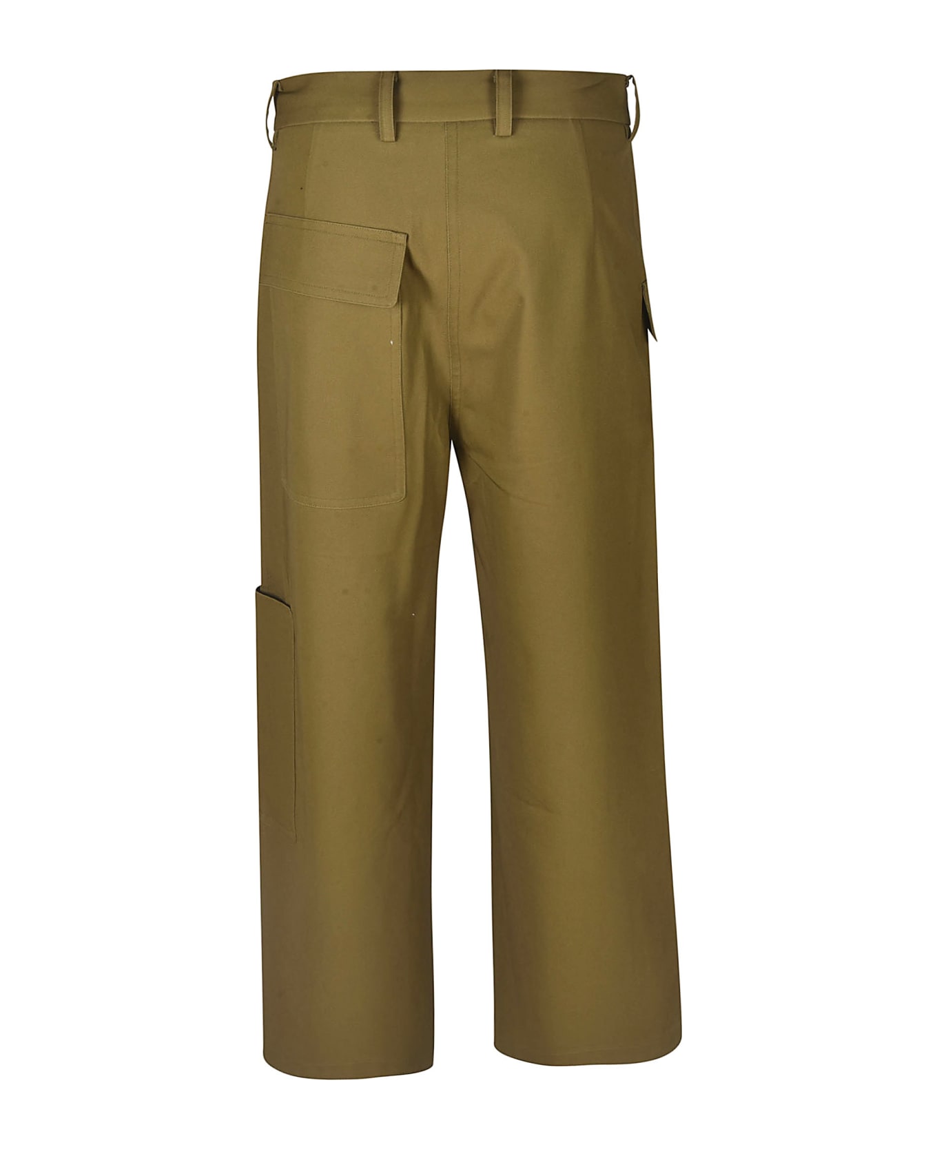Sofie d'Hoore Cropped Length Cargo Trousers - Light Green ボトムス