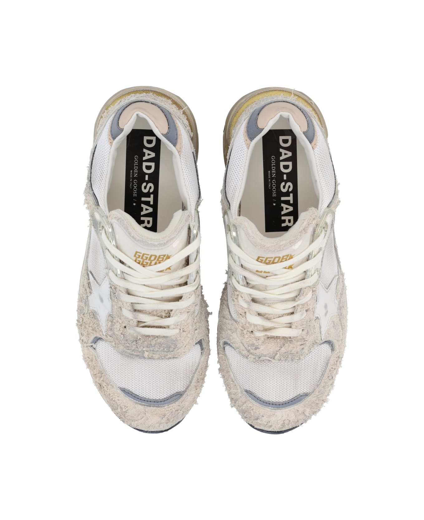 Golden Goose "dad-star" Sneaker - WHITE