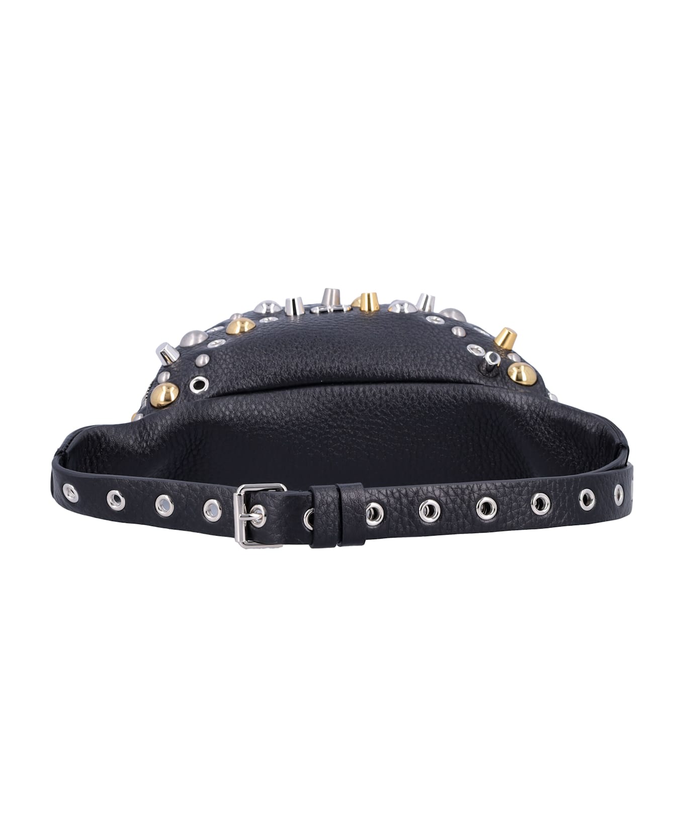 Valentino Garavani Nellcôte Belt Bag - BLACK