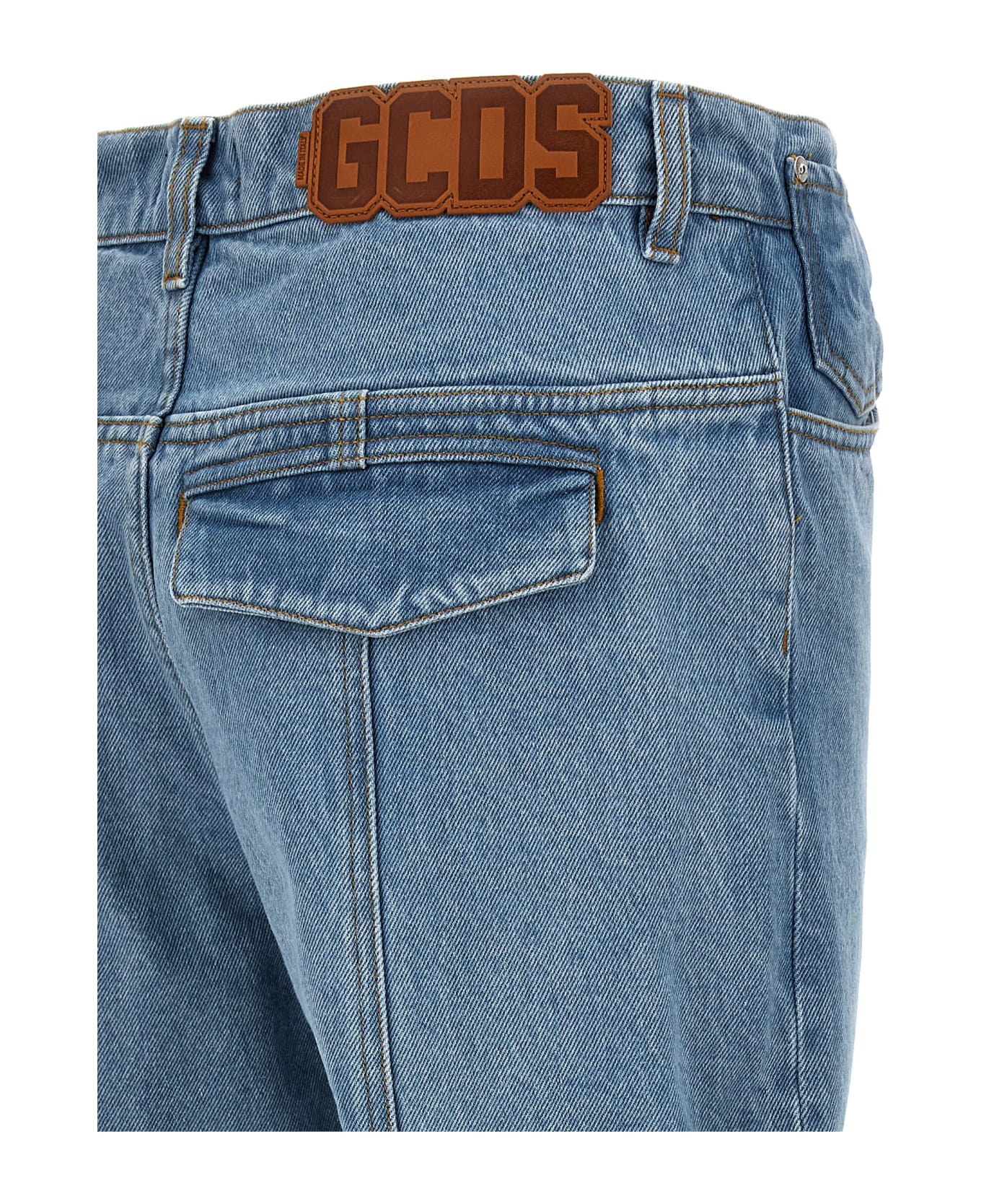 GCDS 'denim Ultrapocket' Jeans - Light Blue デニム