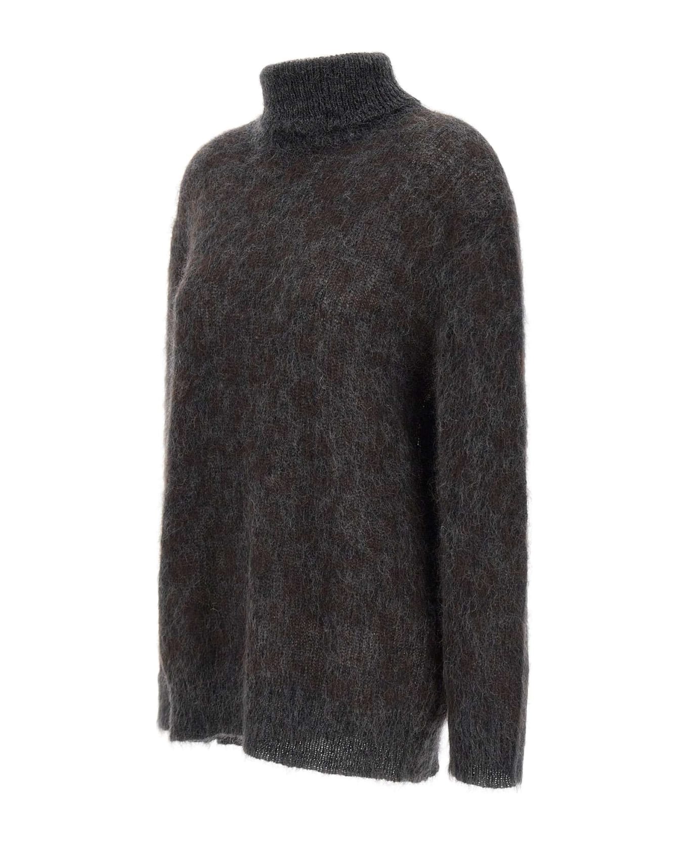Parosh 'liam' Wool And Mohair Sweater - Fantasy Dark Grey ニットウェア