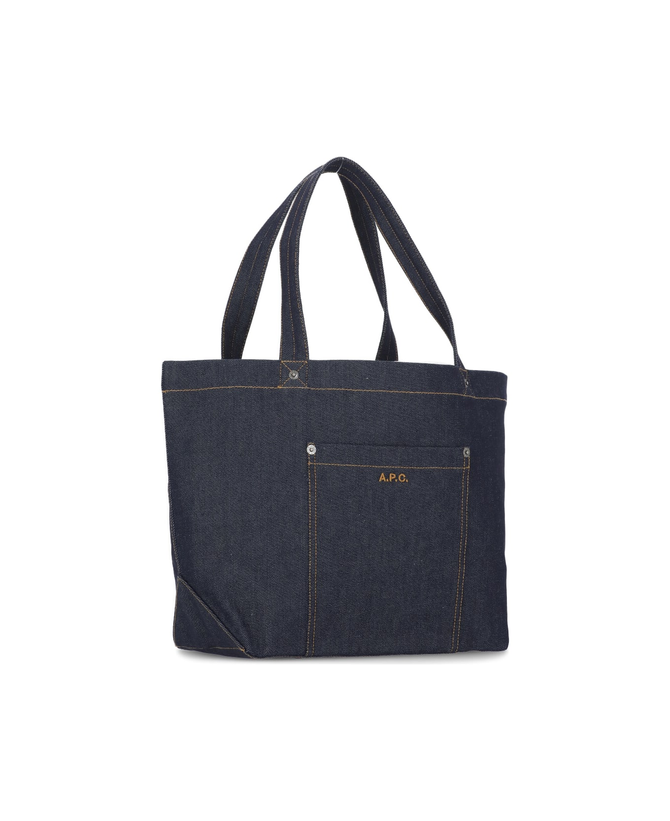 A.P.C. Thiais Shopping Bag - Blue
