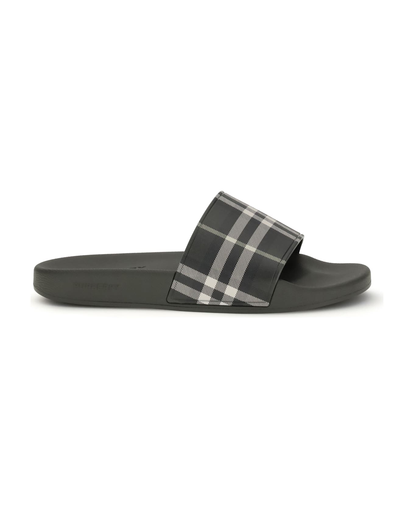 Burberry Rubber Check Slippers