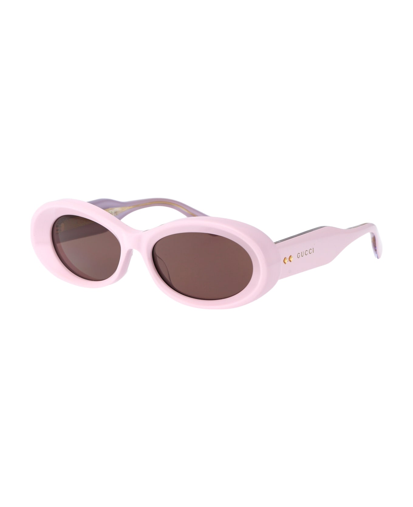 Gucci Eyewear Gg1527s Sunglasses - 003 PINK PINK BROWN サングラス