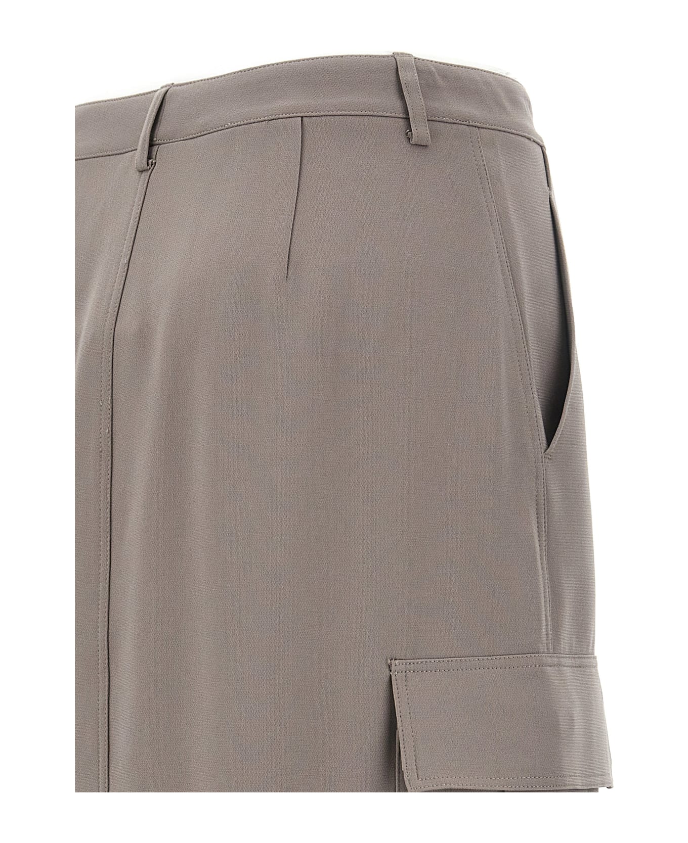 Theory 'relaxed Cargo' Skirt - Gray