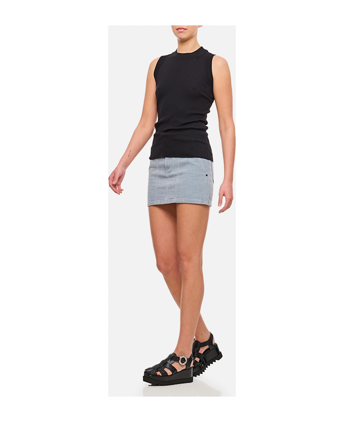 Fendi Mini Skirt - Grey