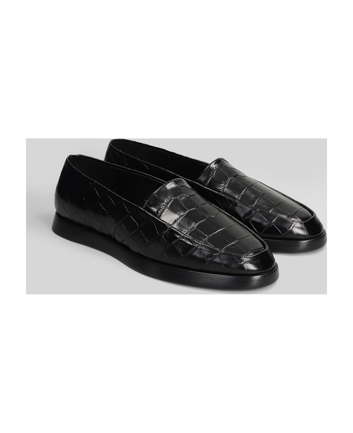 Fear of God Loafer Loafers In Black Leather - black