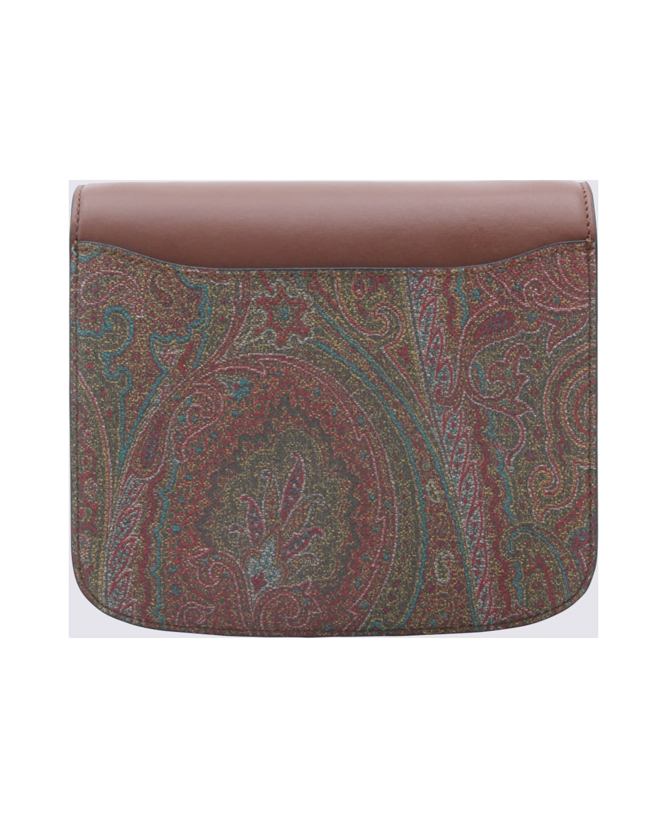 Etro Tan And Multicolor Paisley Essential - Brown