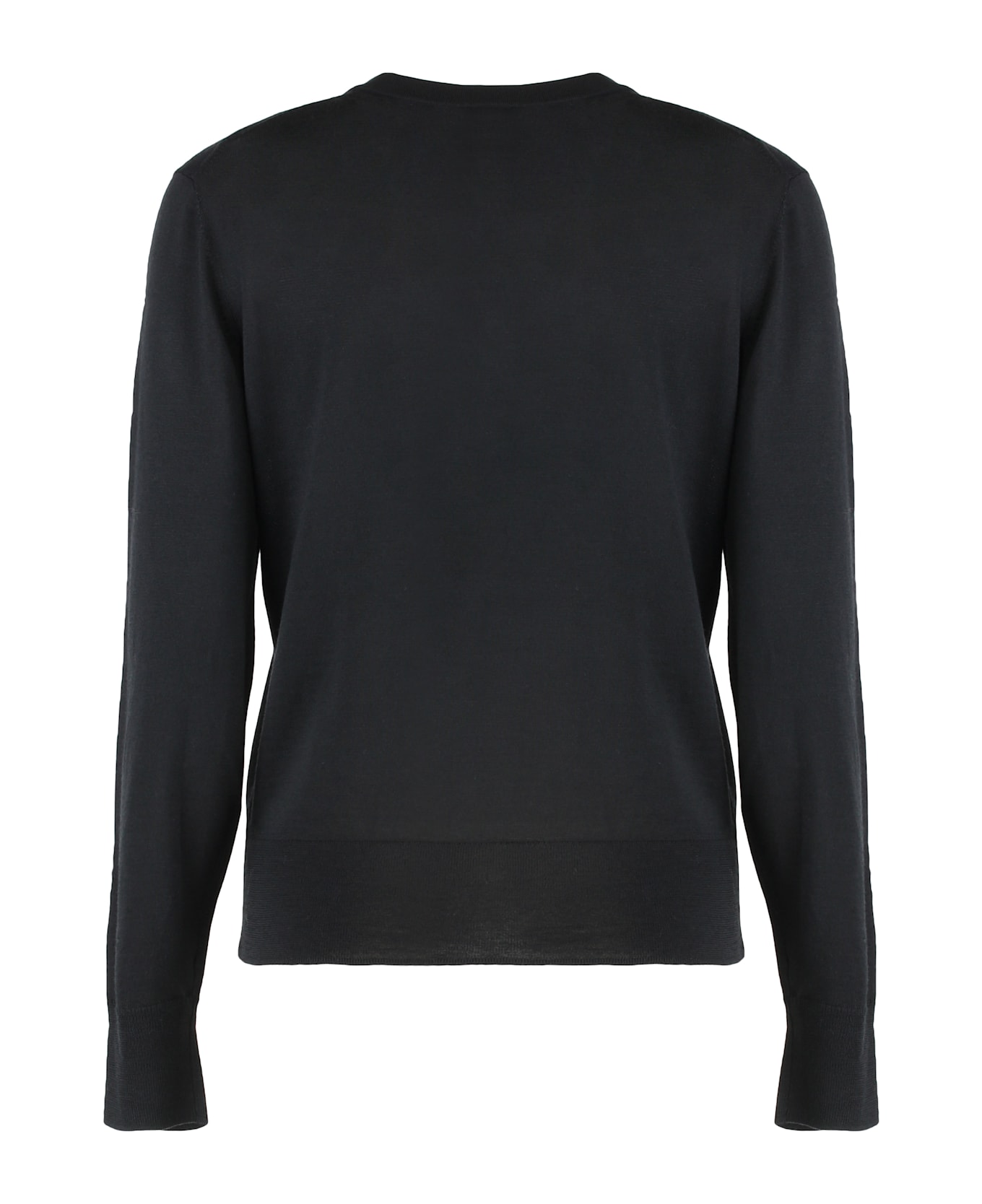 Calvin Klein Cardigan In Wool - black