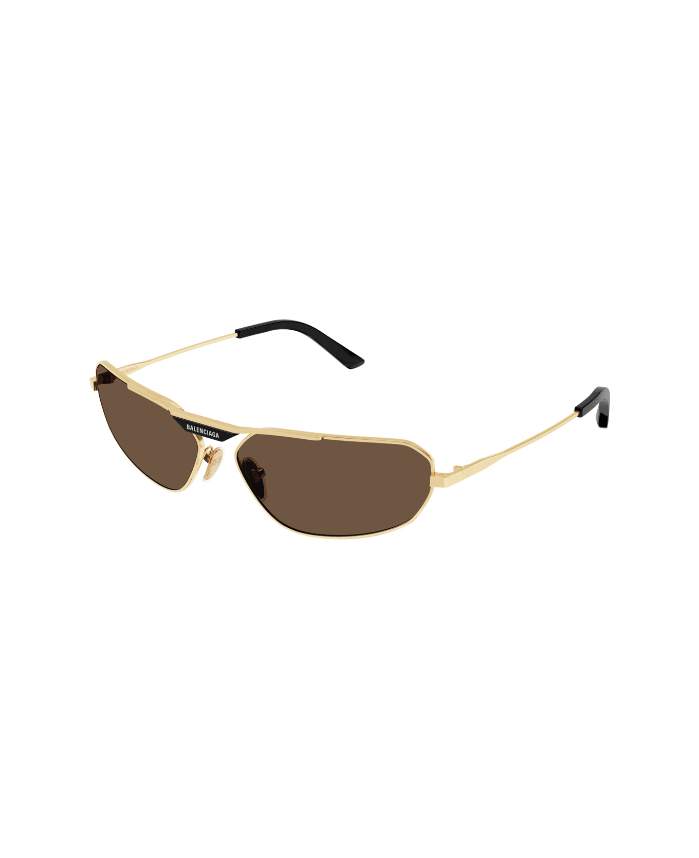 Balenciaga Eyewear Bb0245s Tag 2.0-linea Everyday 003 Sunglasses - Oro