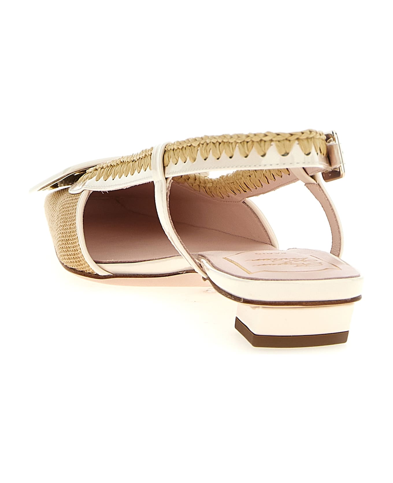 Roger Vivier 
belle Vivier
 Slingback - Beige