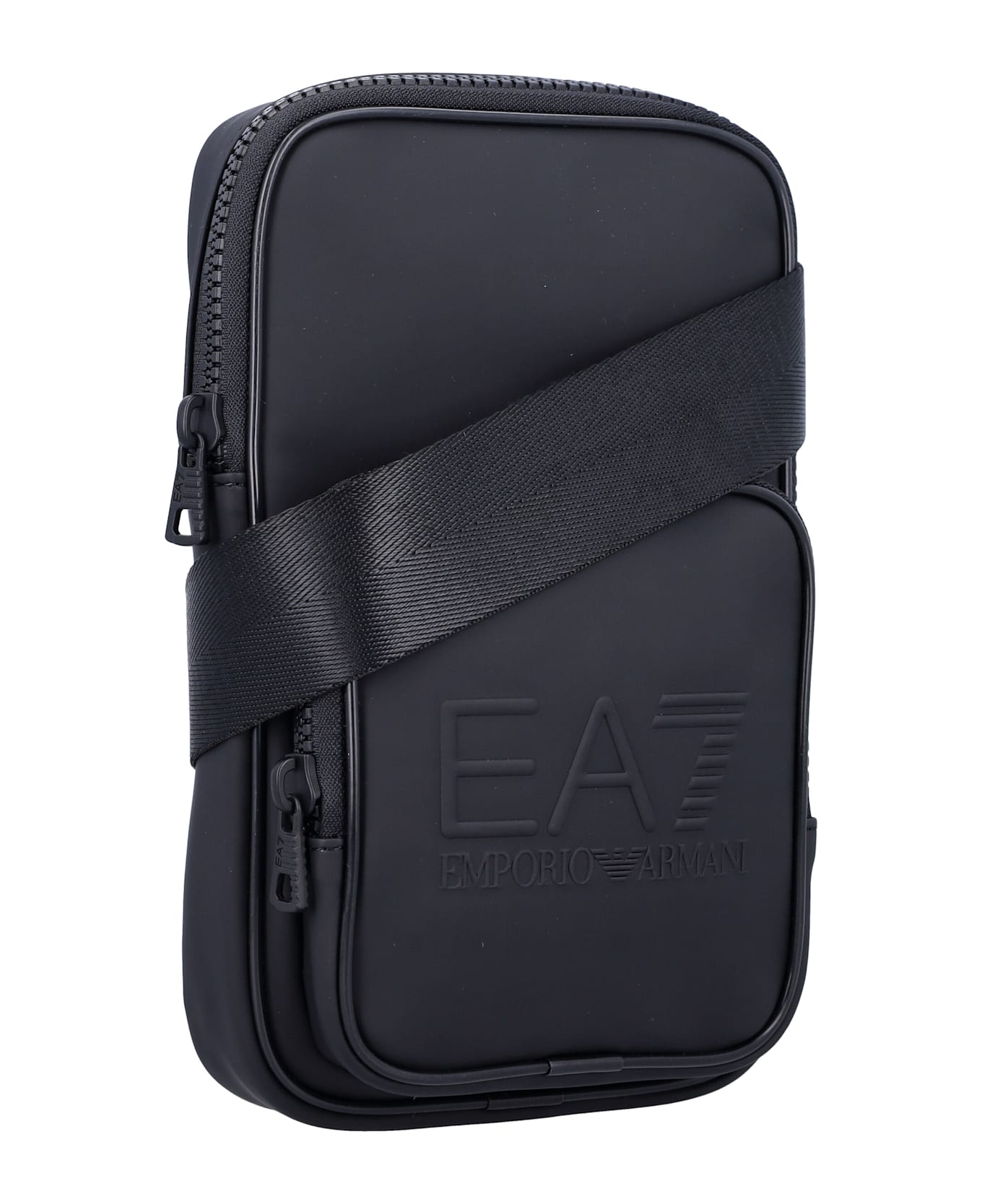 EA7 Train U Tech Pouch Bag - BLACK