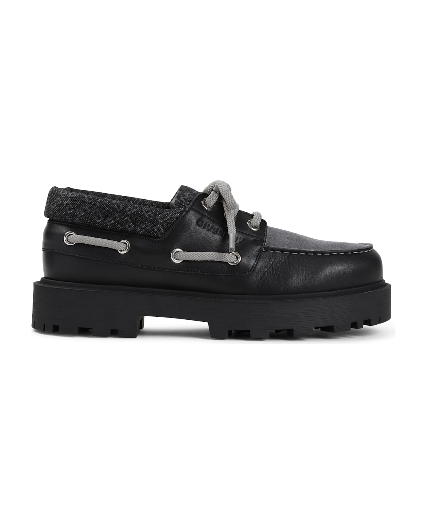 Givenchy Storm Boat Shoes - Black