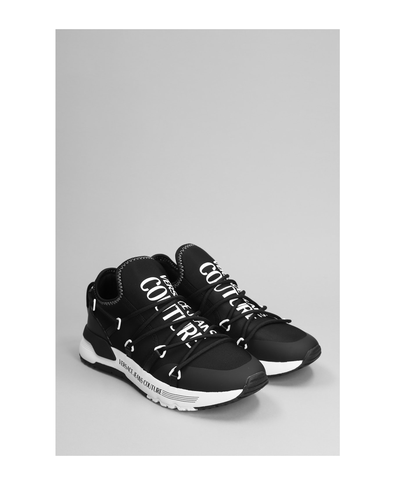 Versace Jeans Couture Sneakers - BLACK/WHITE スニーカー