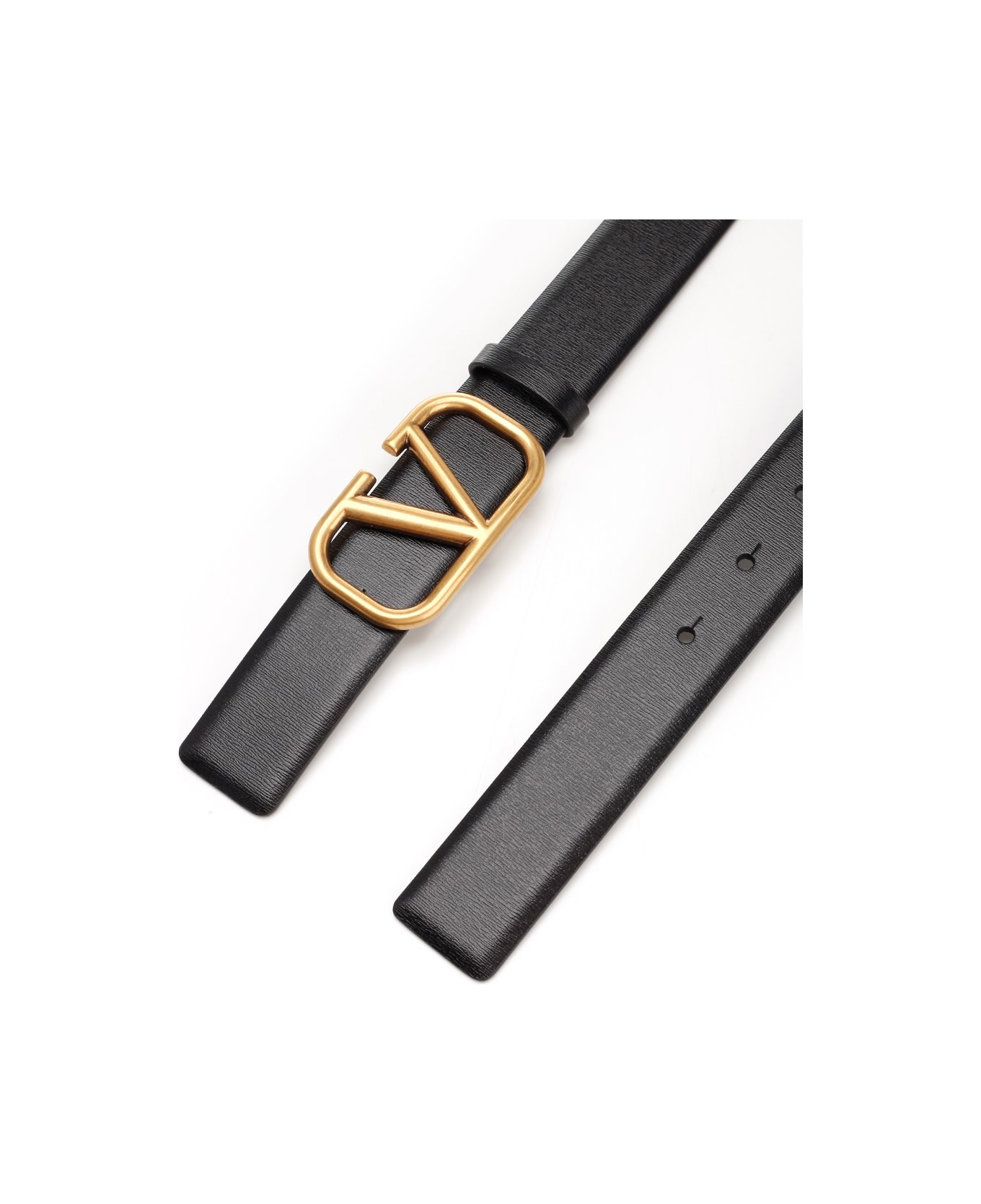 Valentino Garavani Vlogo Belt - Black