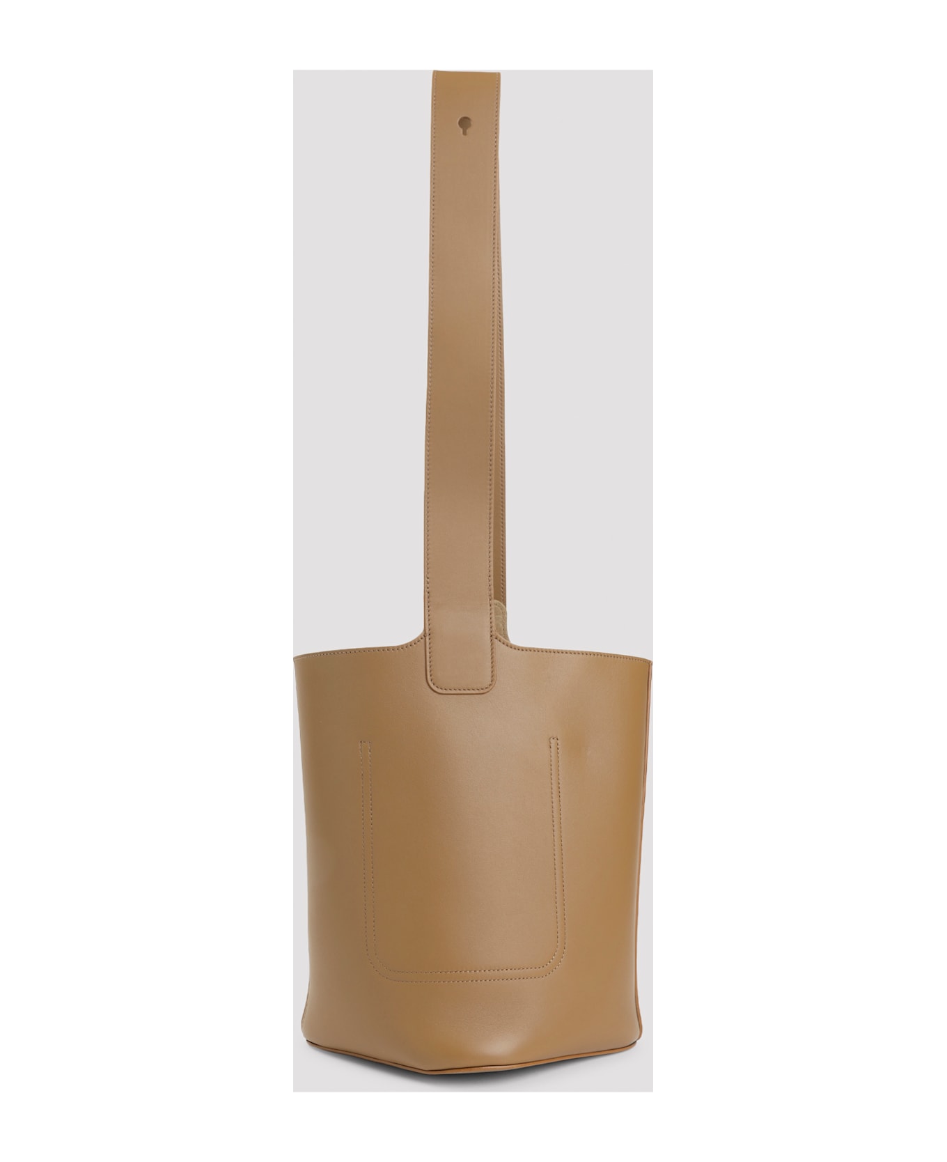 Loewe Pebble Bucket Medium Shoulder Bag - Oak