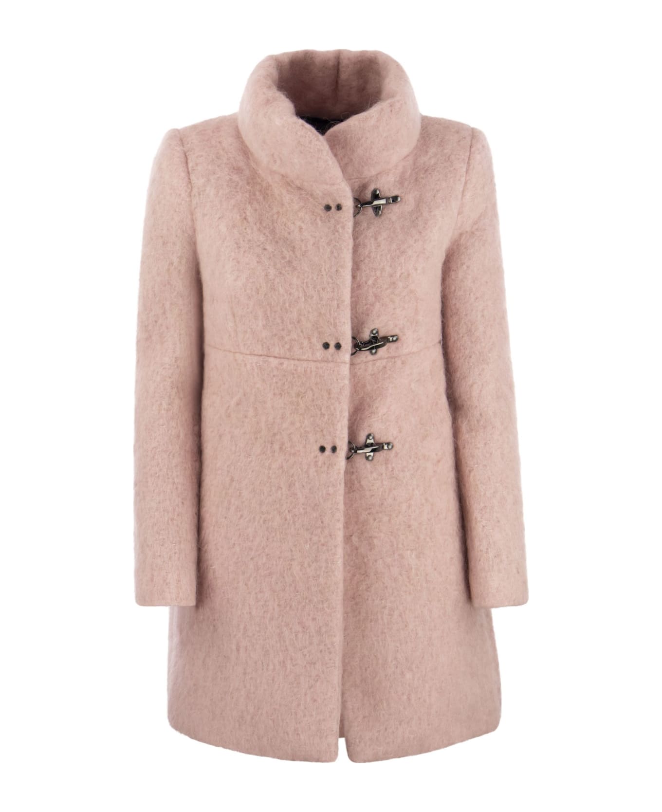 Fay Romantic - Wool, Mohair And Alpaca Blend Coat - Pink コート