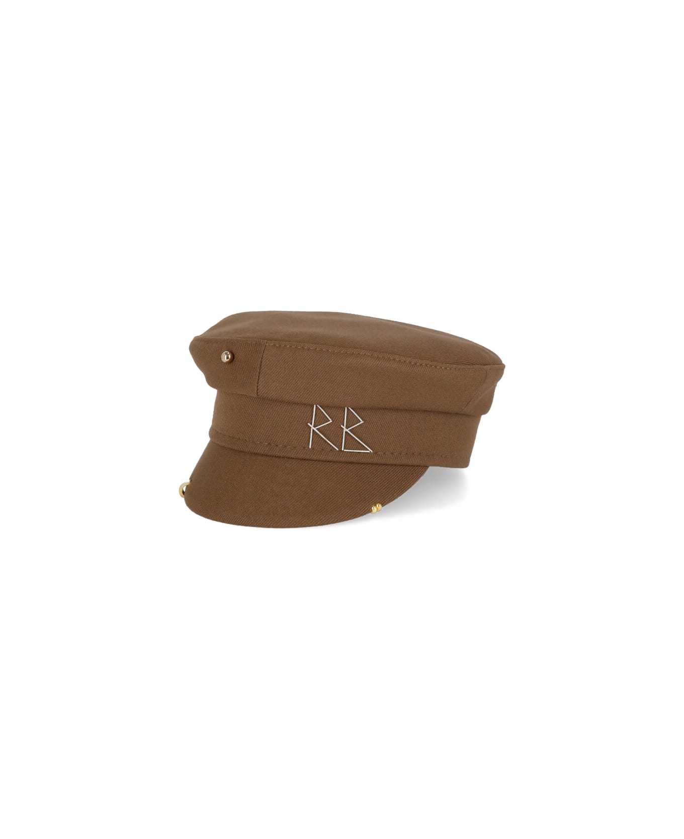 Ruslan Baginskiy Logoed Hat - Brown 帽子