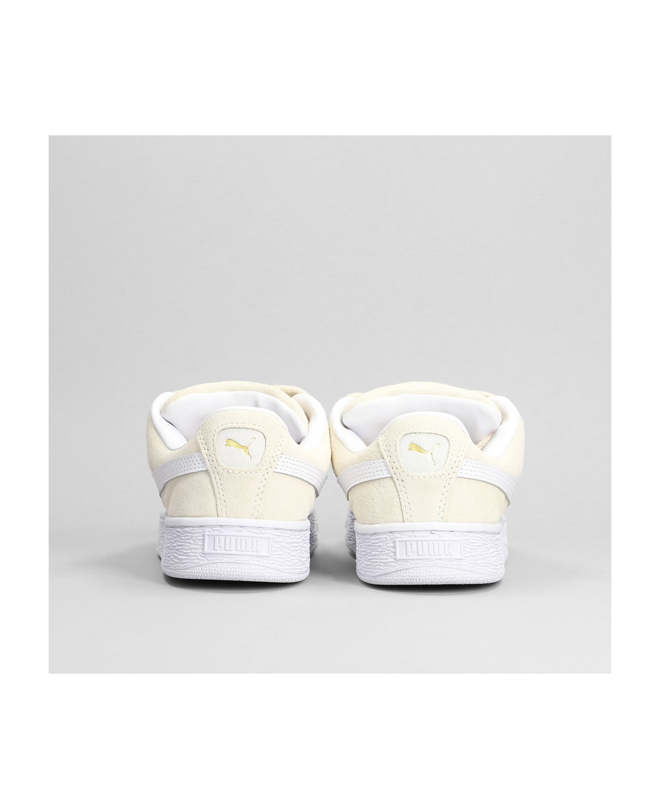 Puma Suede Xl Sneakers In Beige Suede - beige