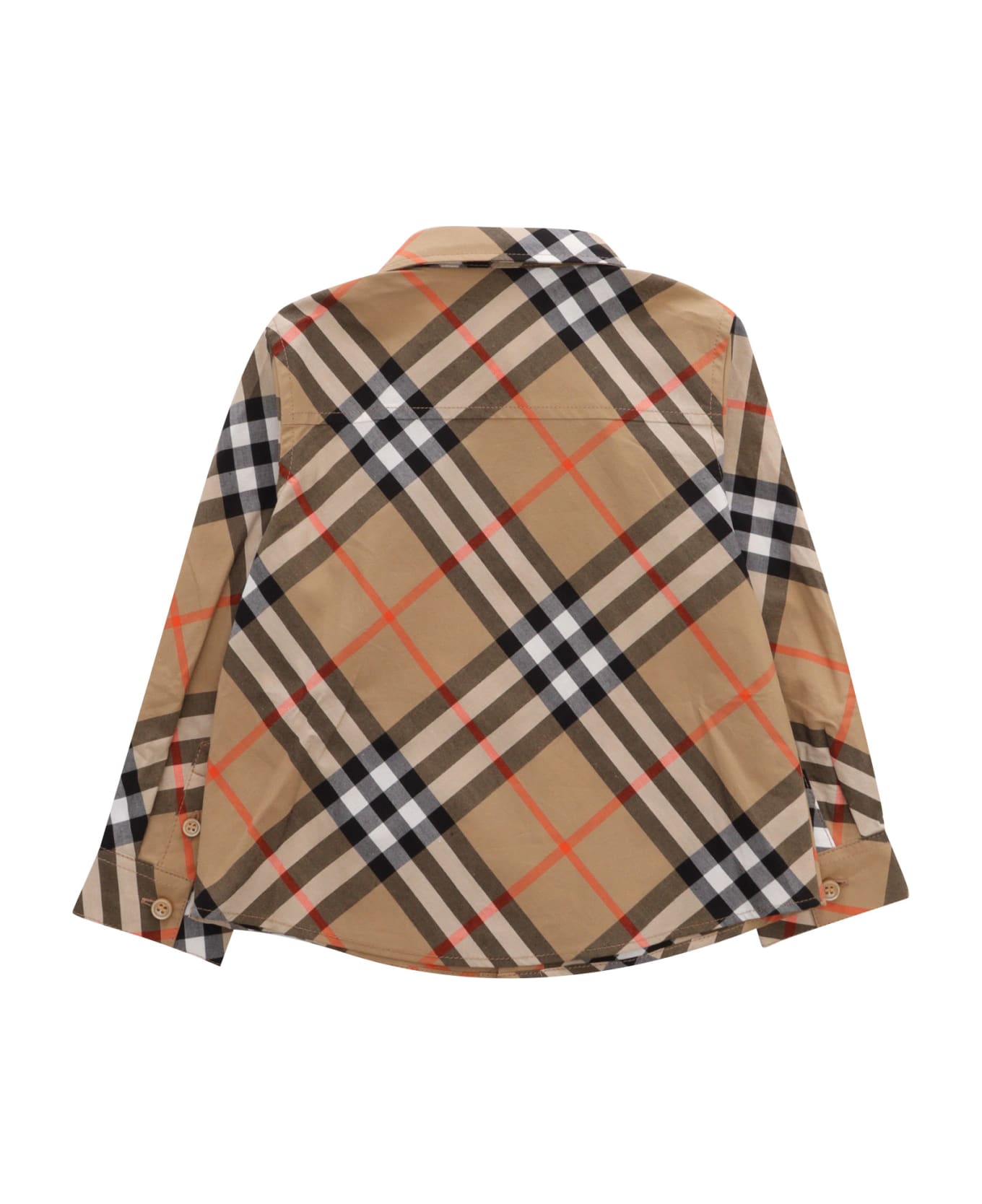 Burberry Inf Boy Shirts - BEIGE