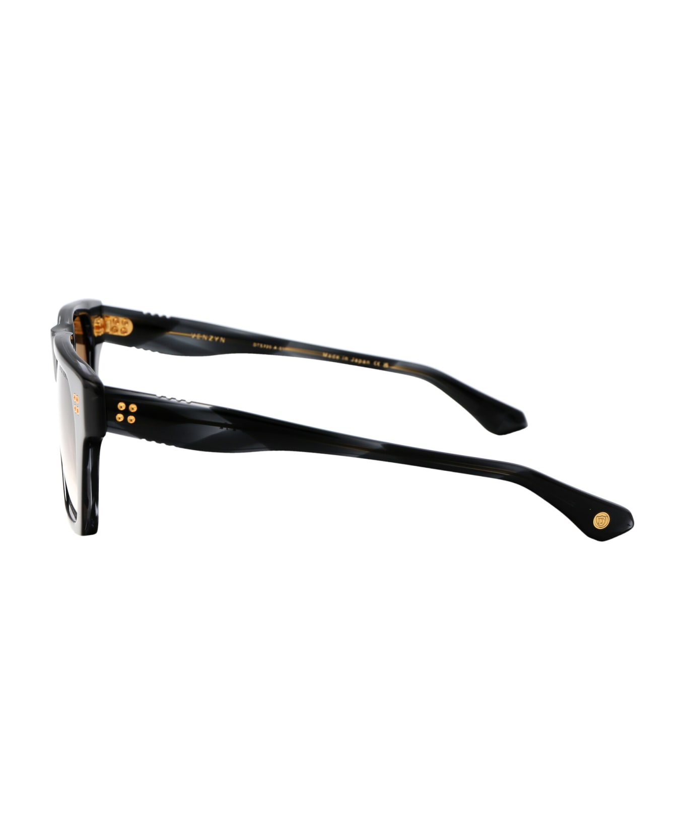 Dita Venzyn Sunglasses - 01 INK SWIRL W/ DARK BROWN TO CLEAR GRADIENT