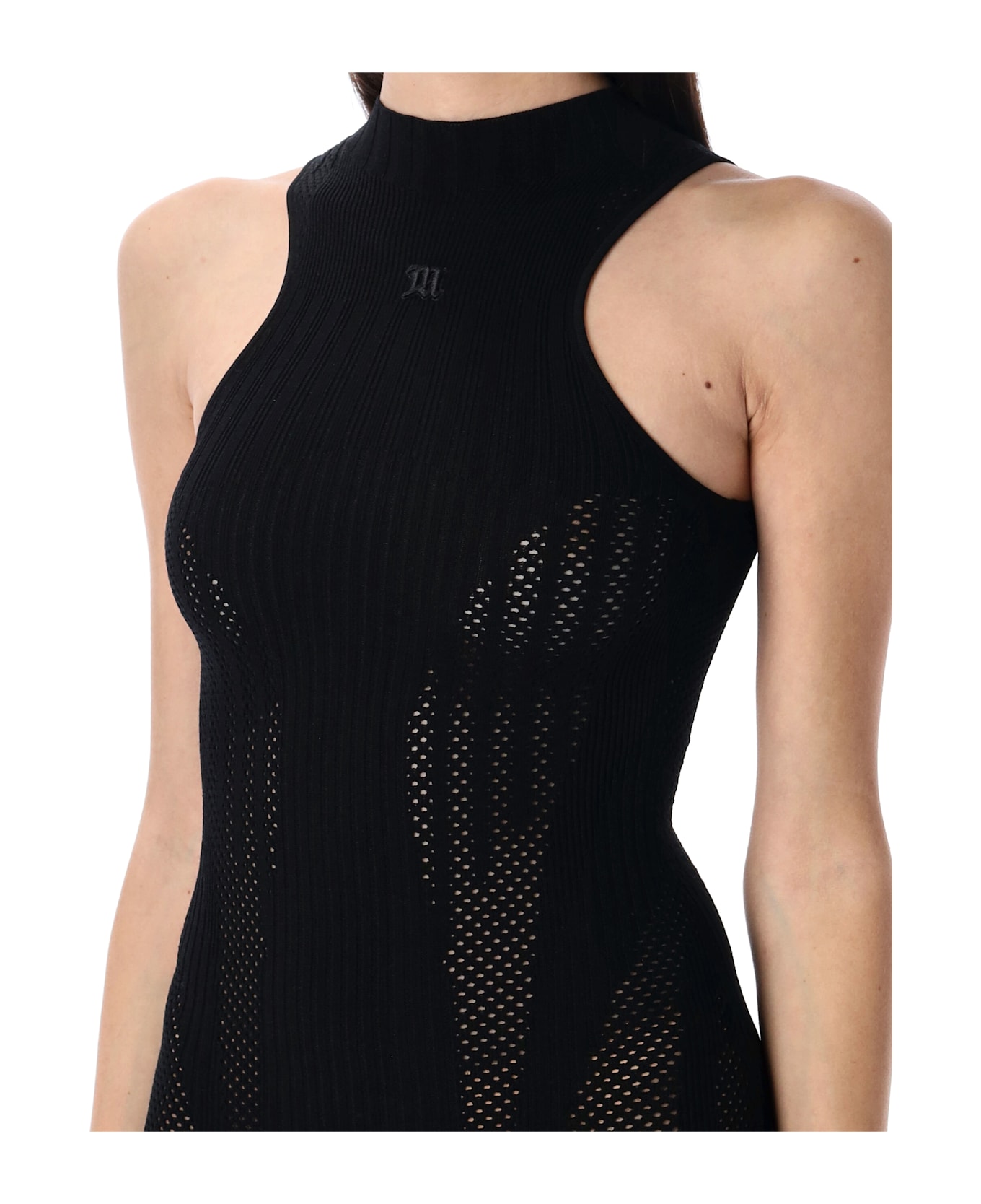 MISBHV Future Sport Halter Mini Dress - BLACK