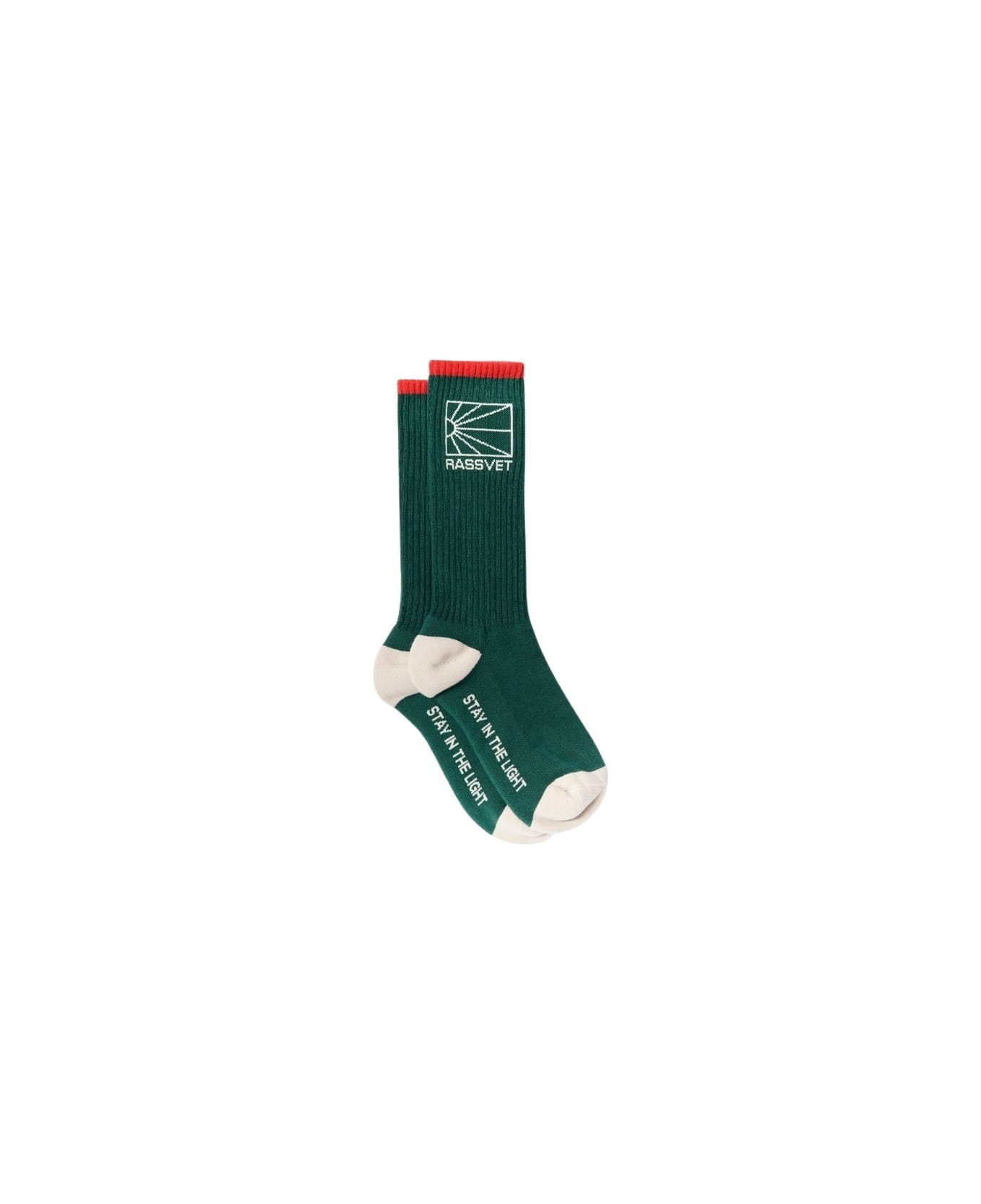 Rassvet Logo Socks - Green