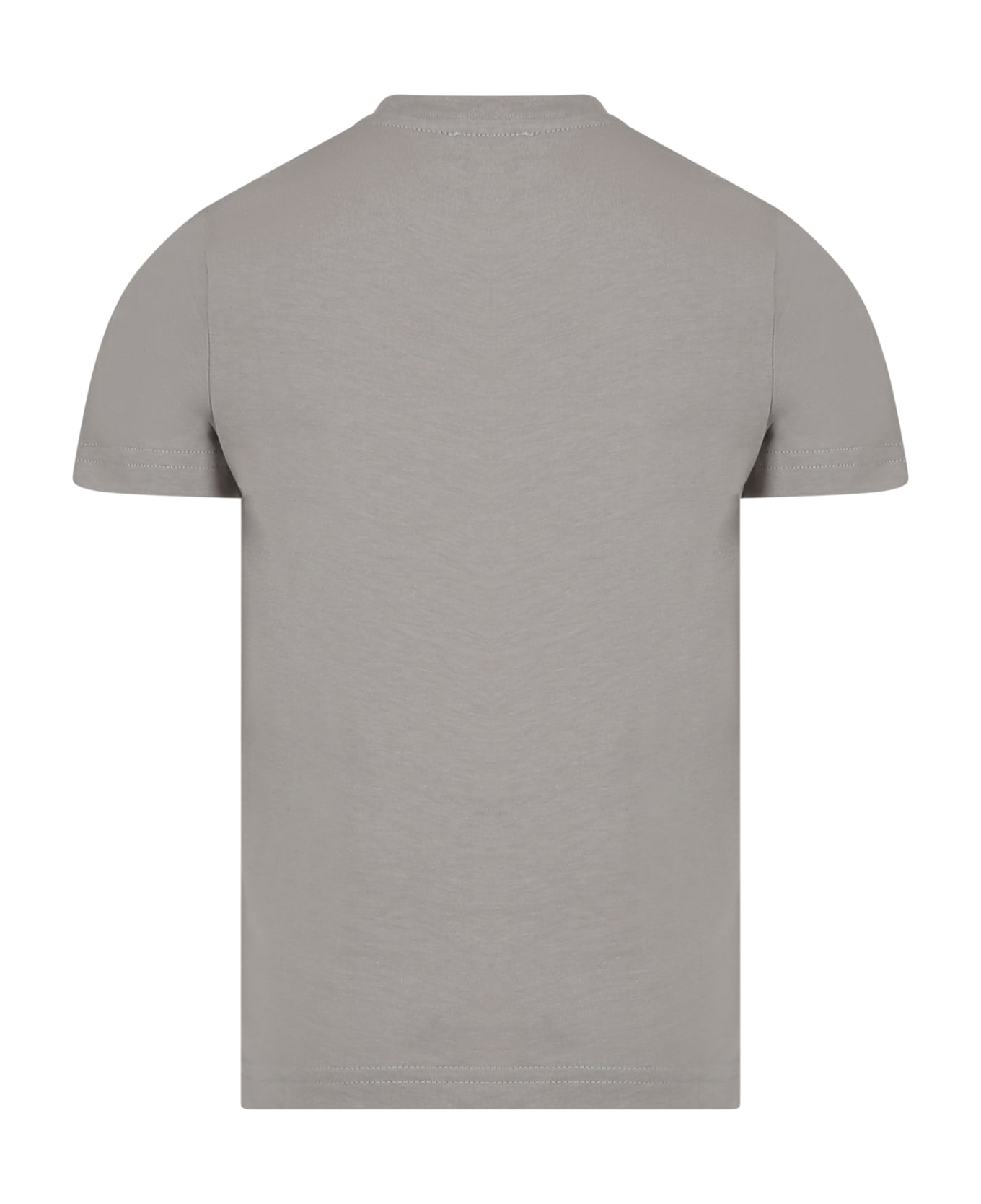 Dsquared2 Grey T-shirt For Boy With Logo - Grey