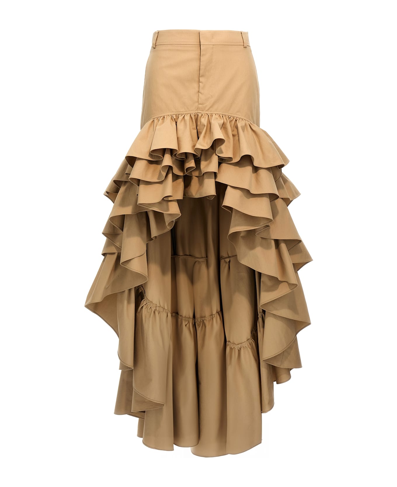 Moschino Asymmetrical Skirt - Beige