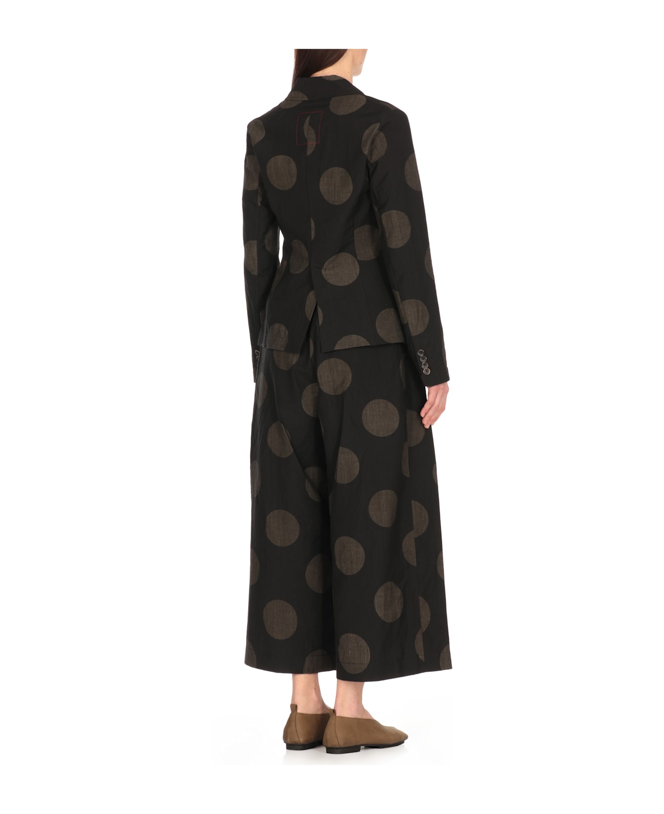 Uma Wang Kenzie Blazer - BLACK/NEUTRALS