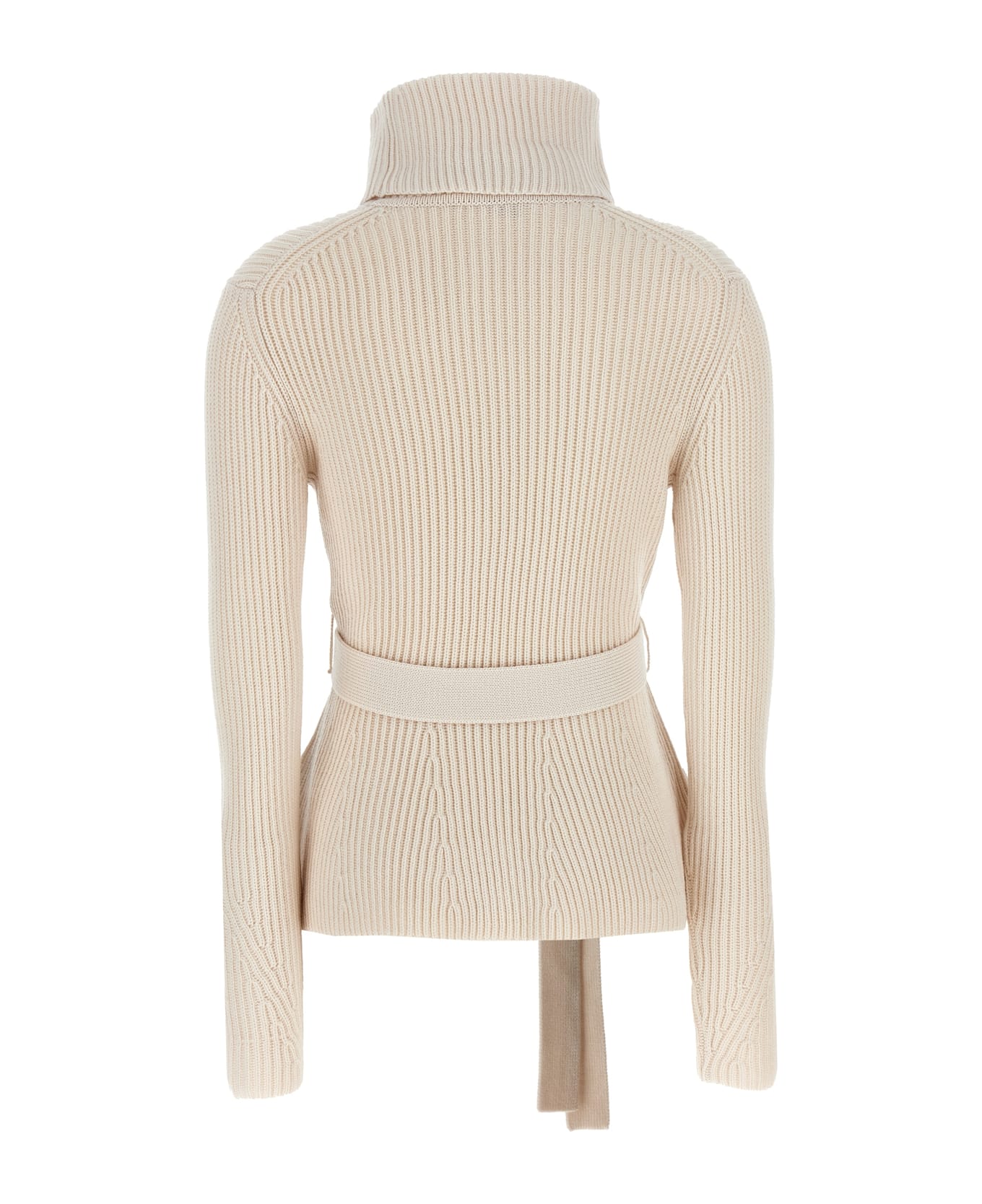 Zimmermann 'illustration Peplum' Sweater - Beige