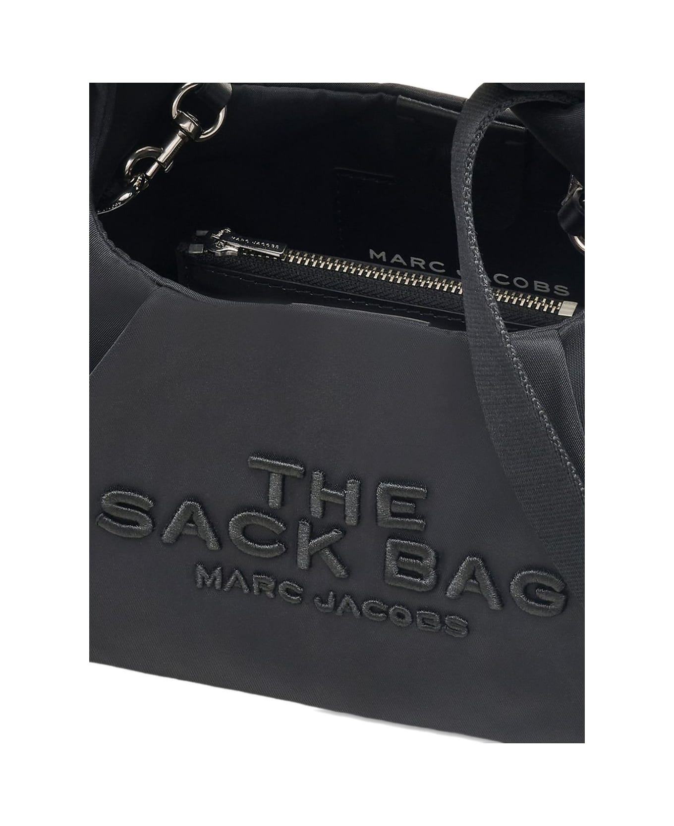 Marc Jacobs The Mini Sack Nylon Handbag - Black
