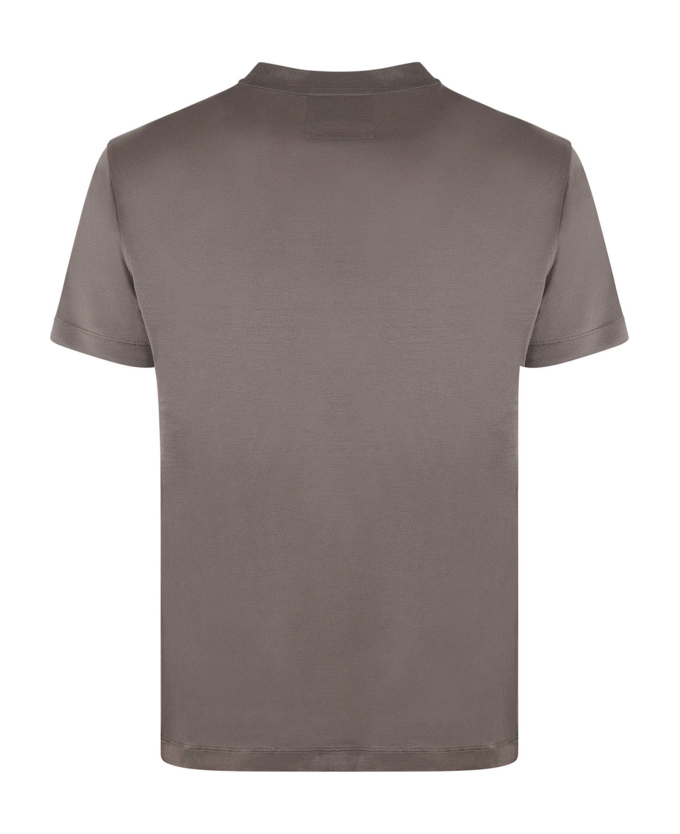 Emporio Armani Cotton T-shirt - Tortora