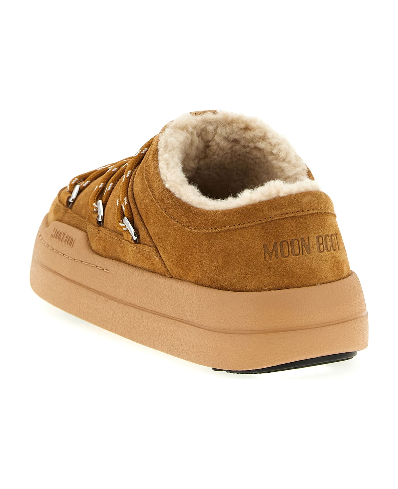 Moon Boot 'park Slipper' Mules - Brown