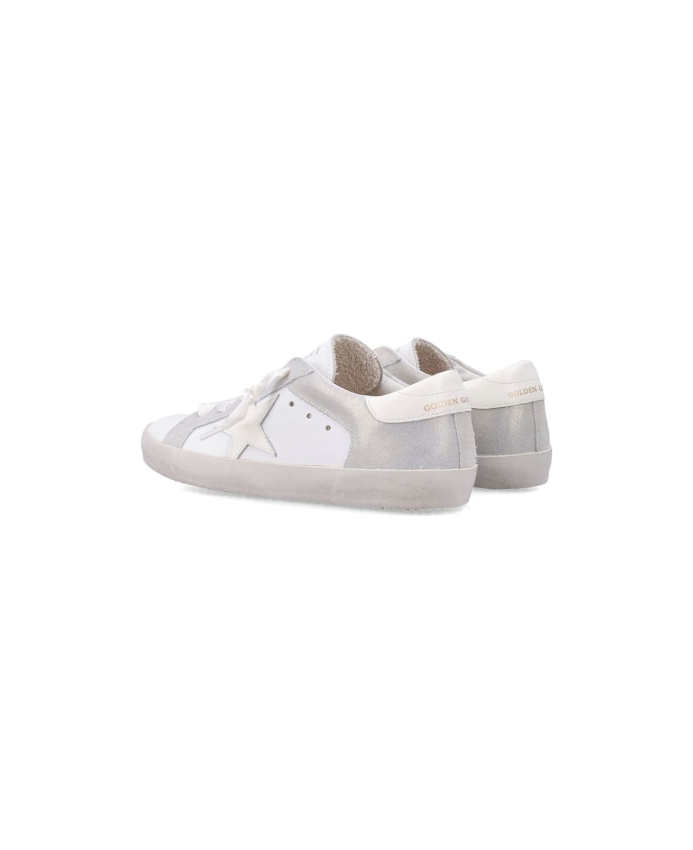Golden Goose Kids Superstar Sneakers - White