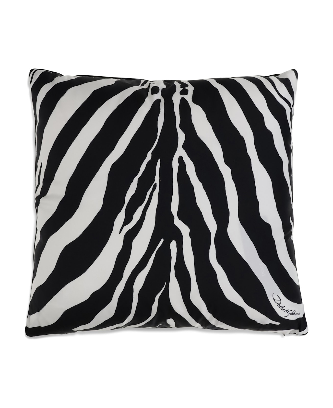 Dolce & Gabbana Zebra Silk Pillow