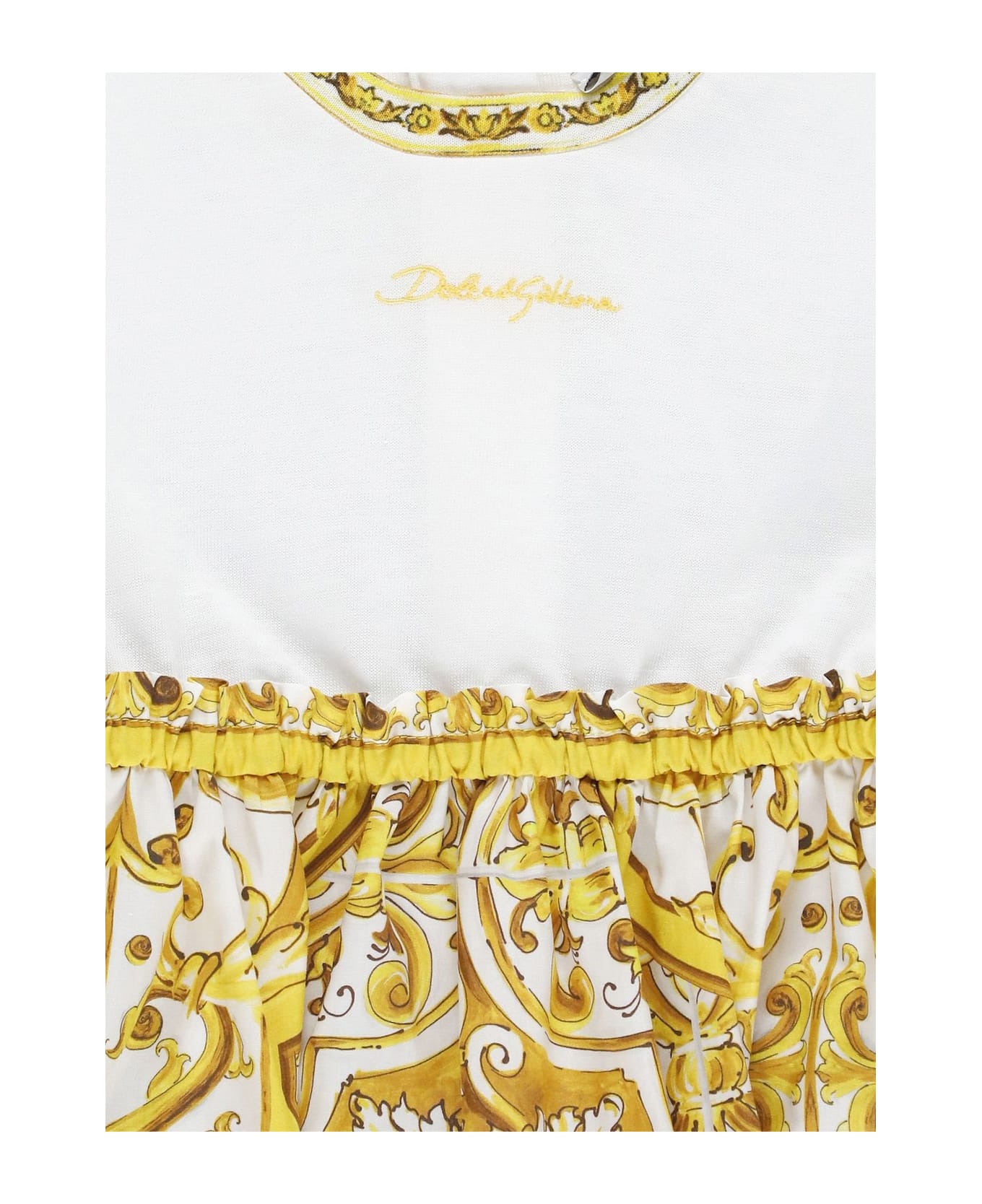 Dolce & Gabbana Majolica Printed Dress - MULTICOLOUR