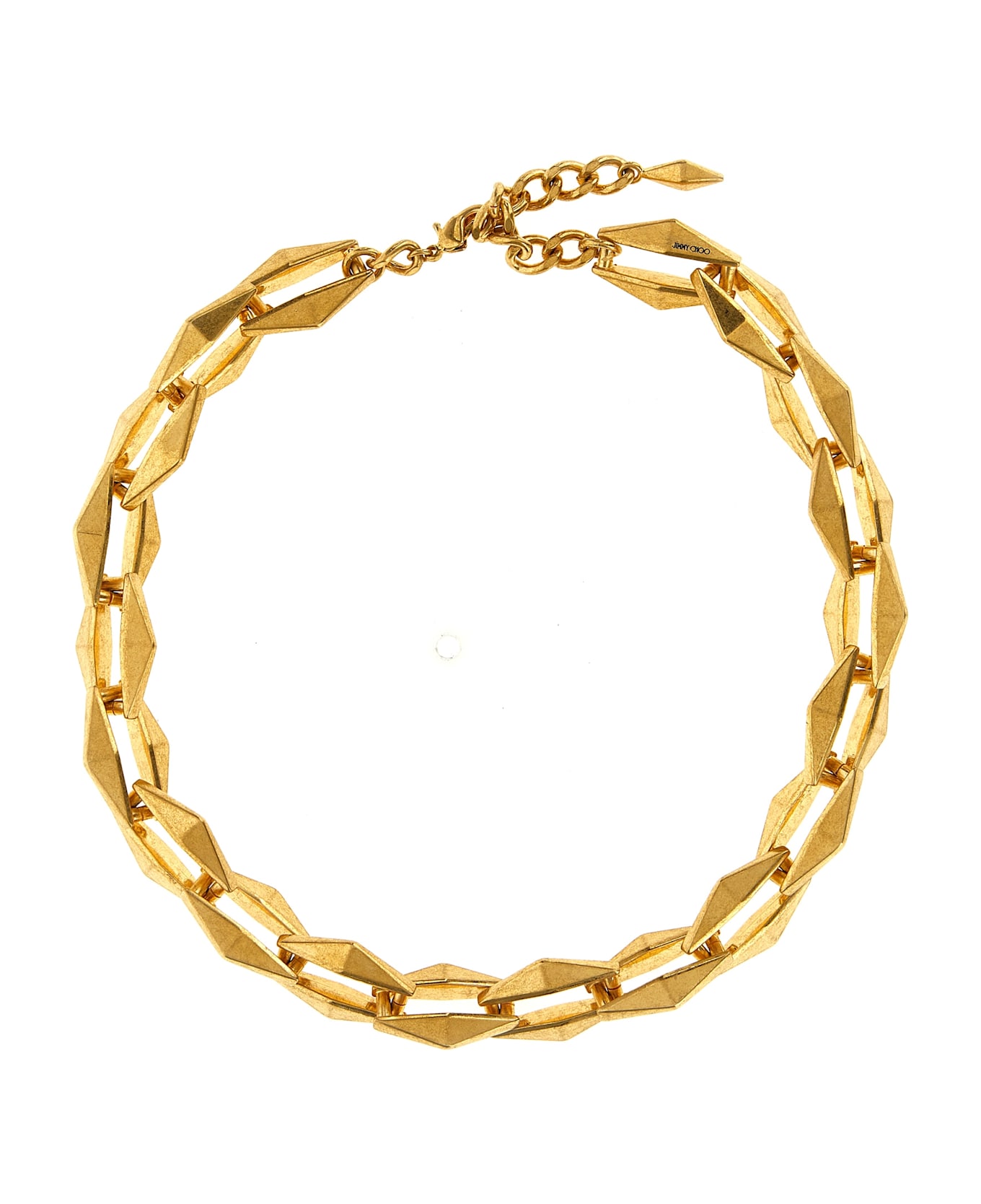 Jimmy Choo 
diamond Chain
 Necklace - Gold