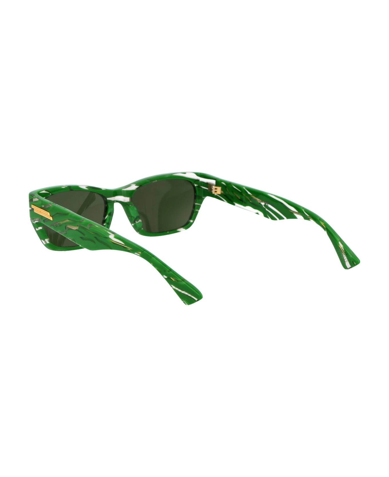 Bottega Veneta Eyewear Bv1143s Sunglasses - 004 GREEN GREEN GREEN