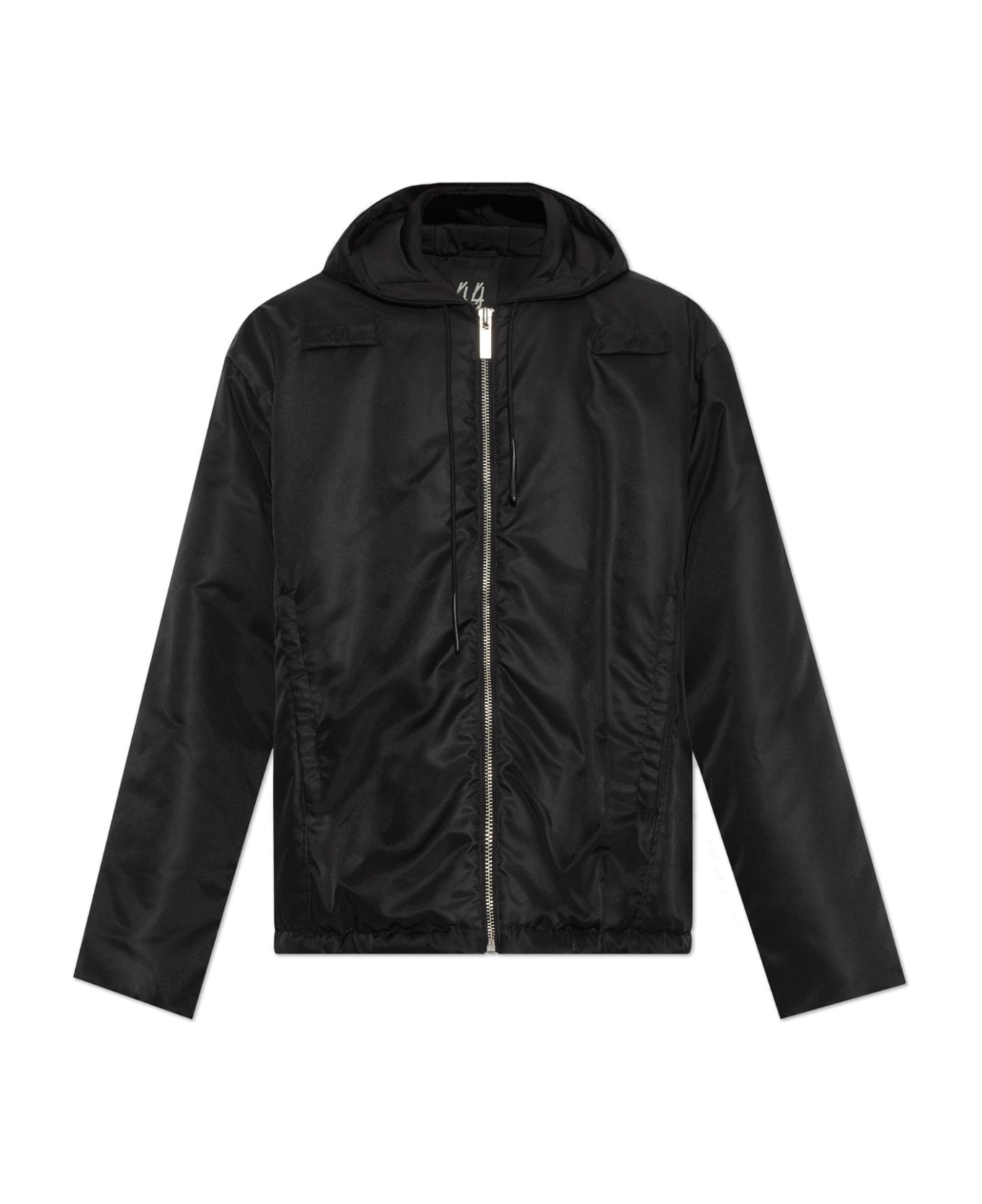 44 Label Group Hooded Jacket - Black