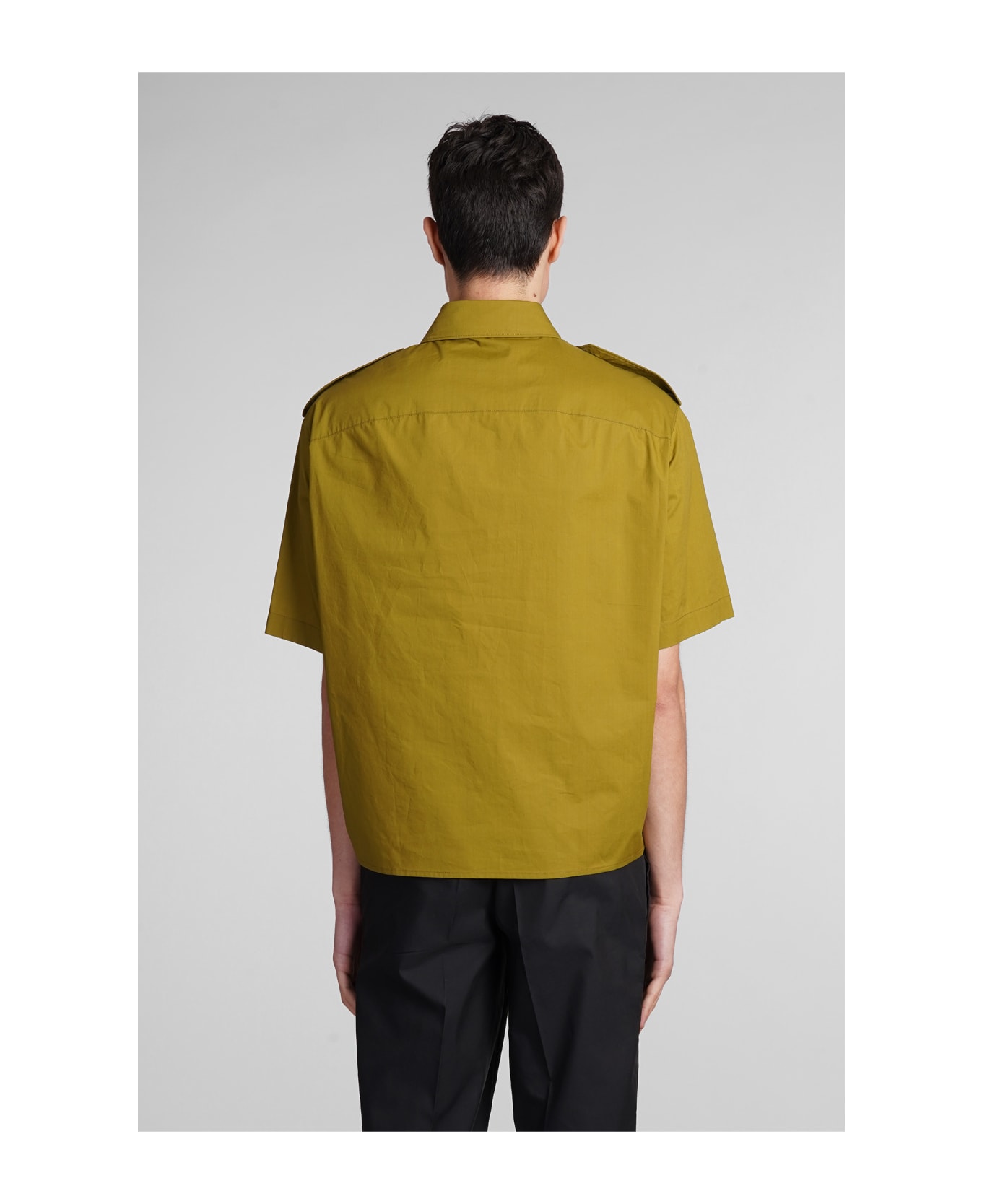 Neil Barrett Shirt In Green Cotton - green シャツ