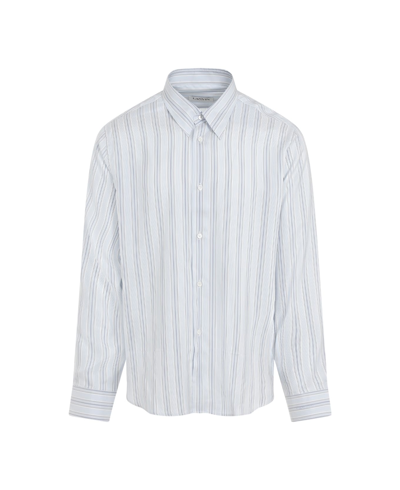 Lanvin Fitted Shirt - Water Blue Light Blue