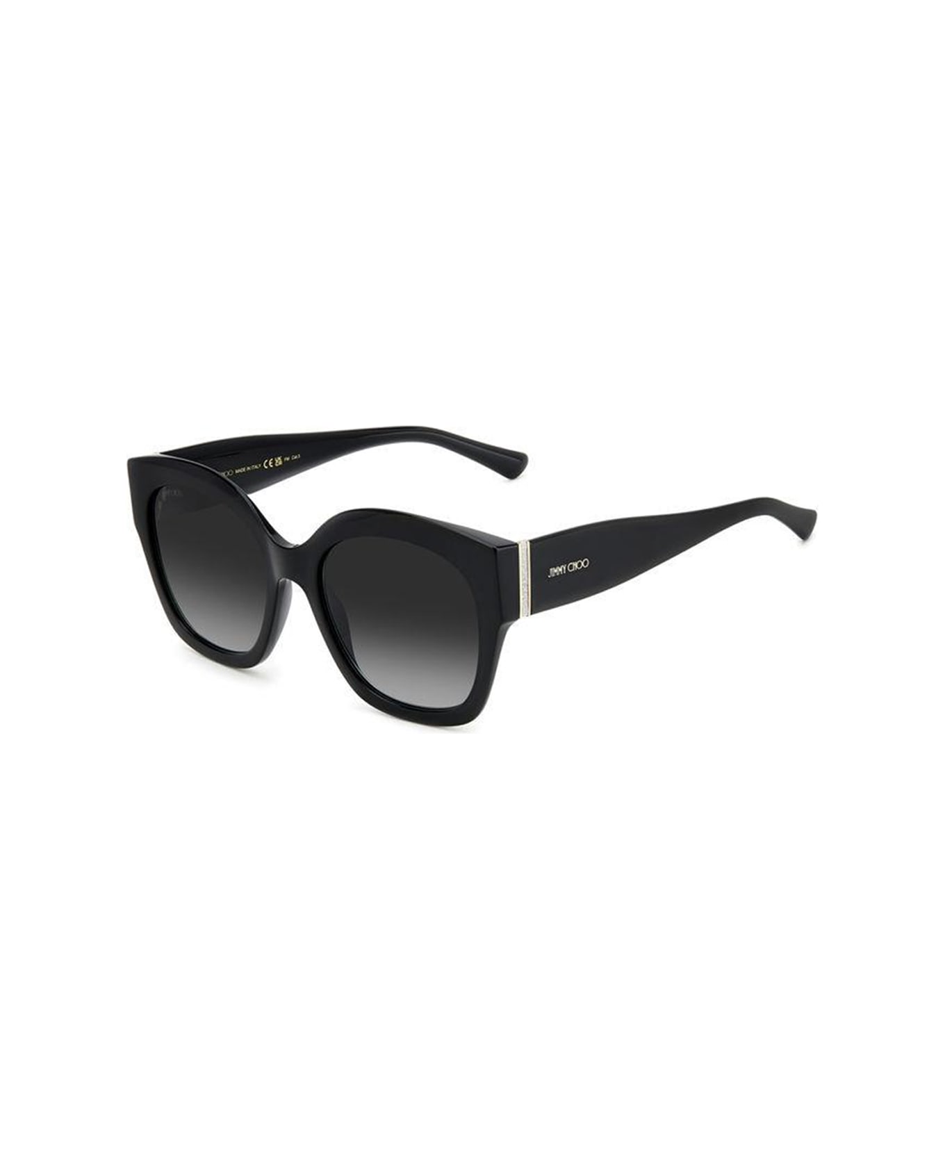 Jimmy Choo Eyewear Jc Leela/s 807/9o Black Sunglasses - Nero