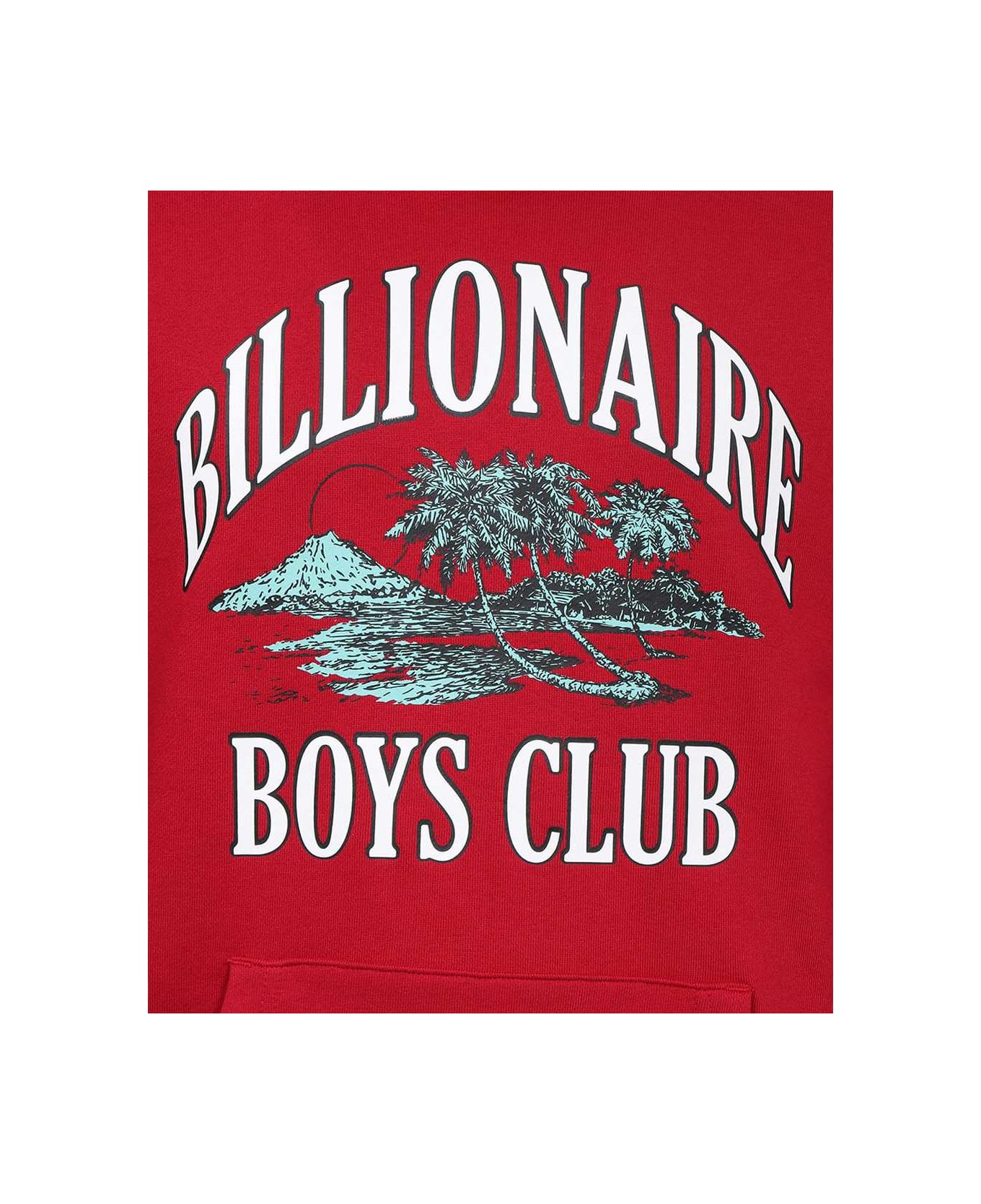 Billionaire Boys Club Hooded Sweatshirt - red フリース