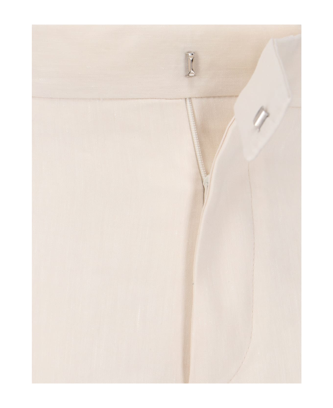 Lardini Tailored Trousers - Crema