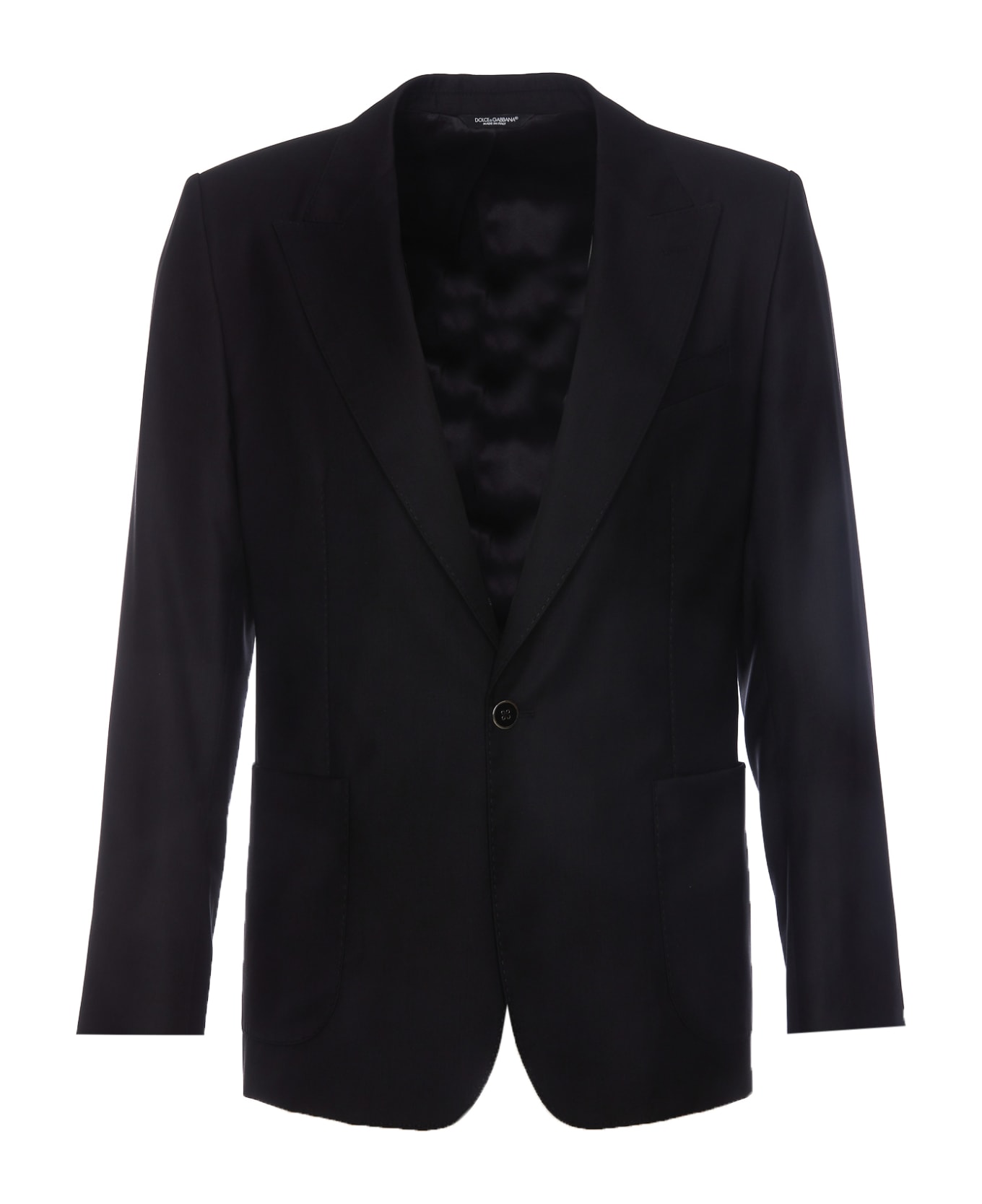 Dolce & Gabbana Single Breasted Jacket - Nero