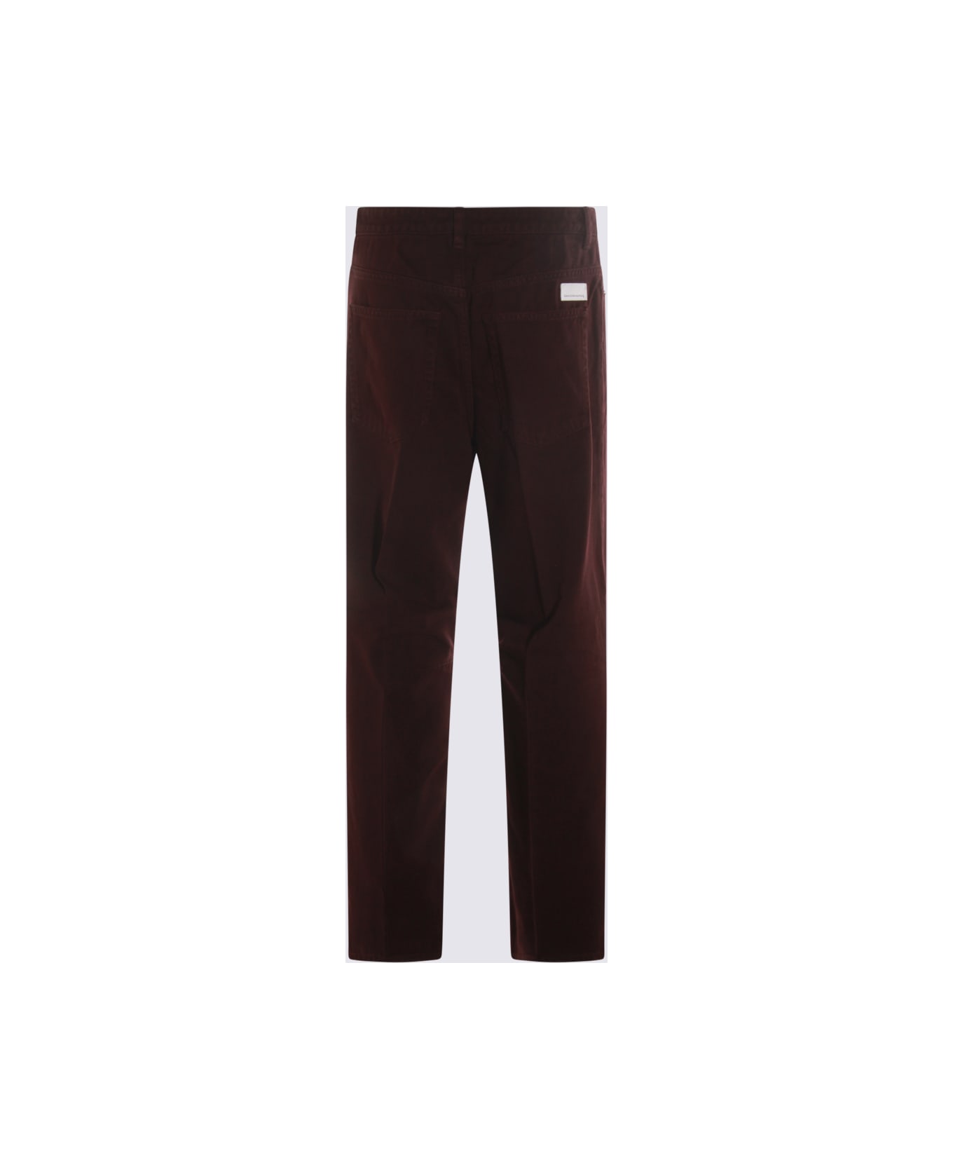 Nine in the Morning Dark Red Cotton Jeans - Mosto