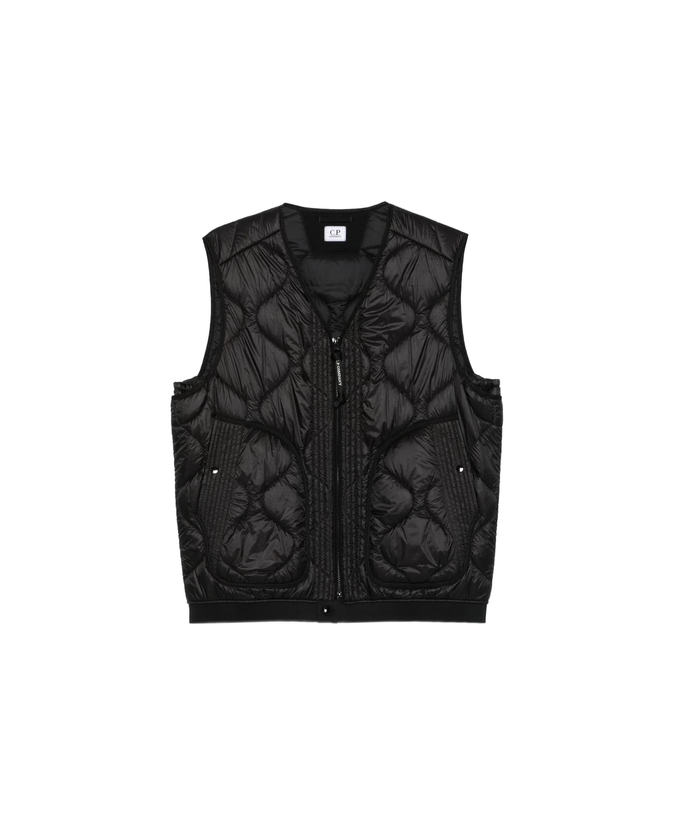 C.P. Company Outwear Waistcoat - BLACK