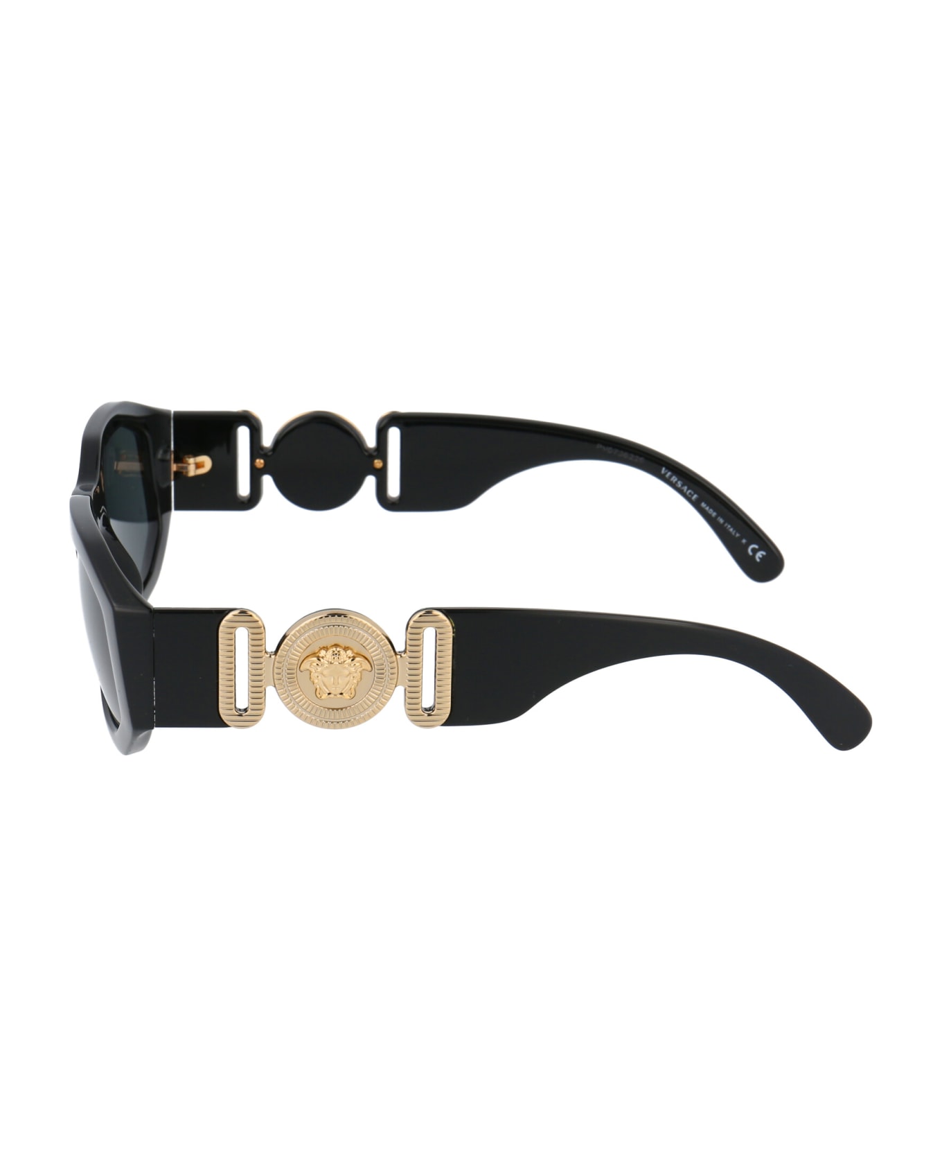 Versace Eyewear 0ve4361 Sunglasses - GB1/87 BLACK サングラス