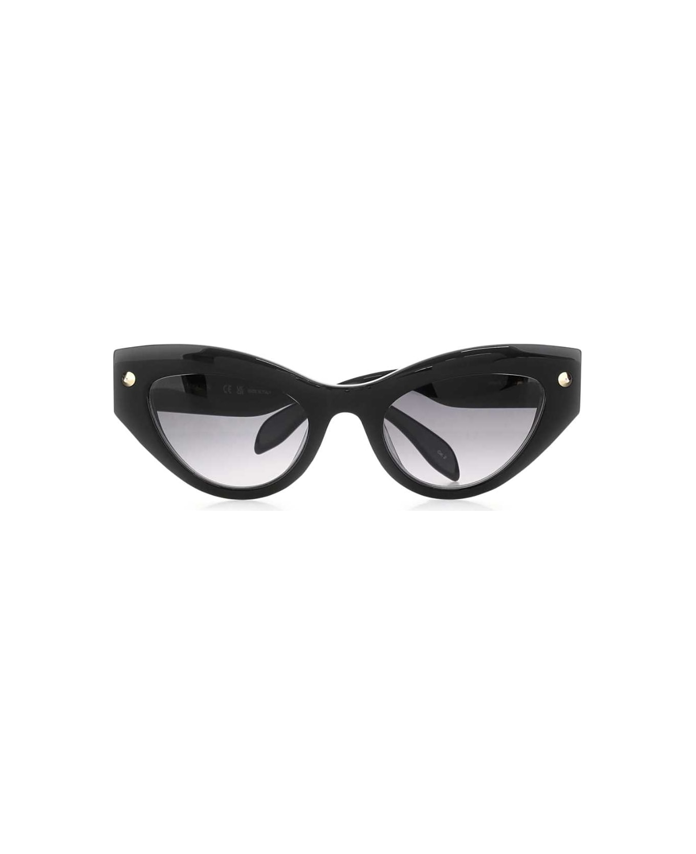 Alexander McQueen Black Acetate Spike Studs Sunglasses - 1053